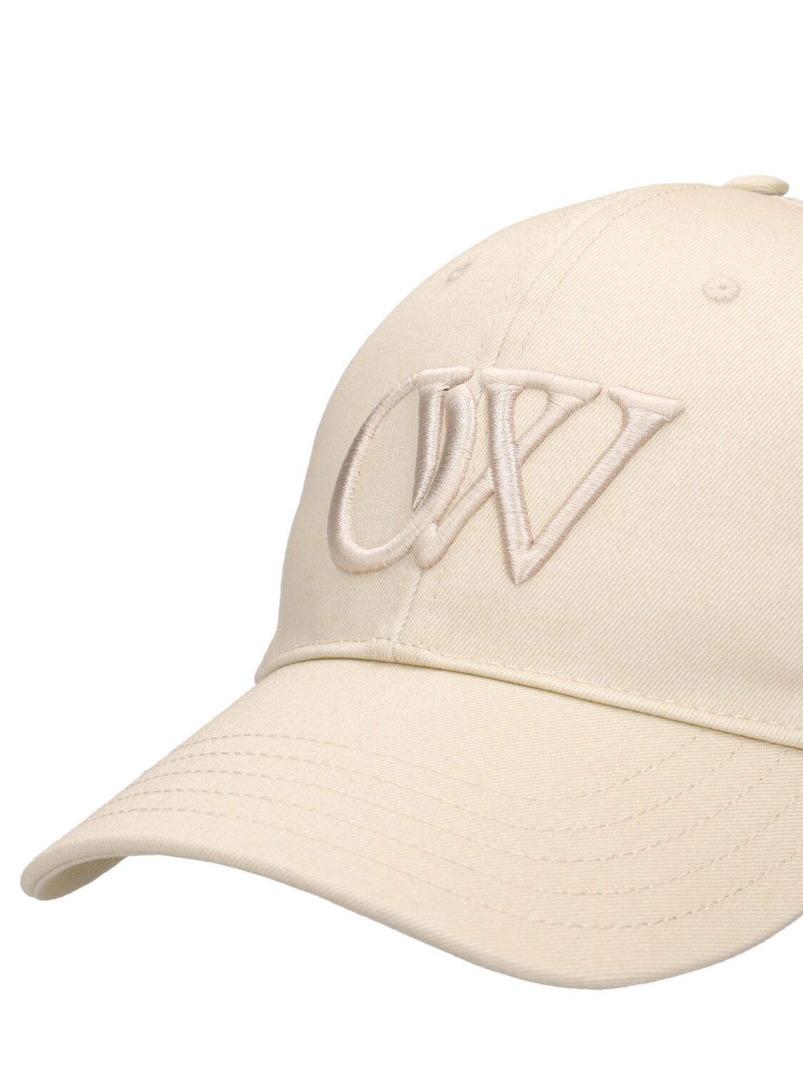 Shop Off-white Ow Drill Baseball Cap In White