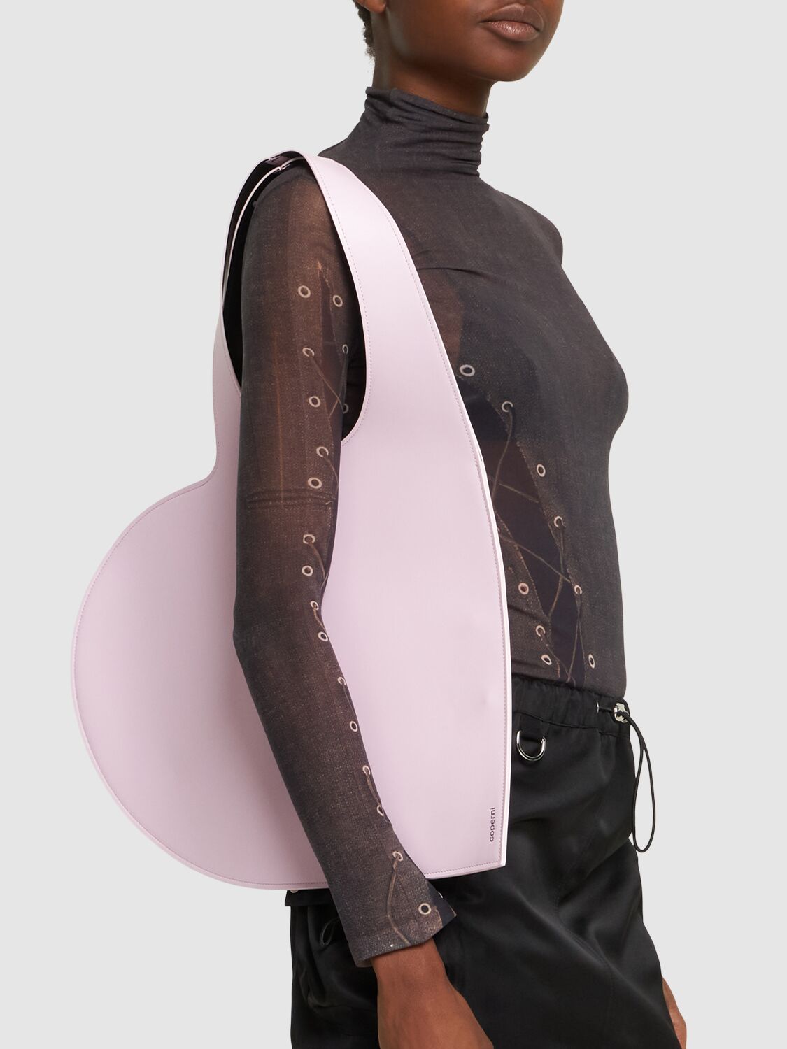 Heart Leather Shoulder Bag