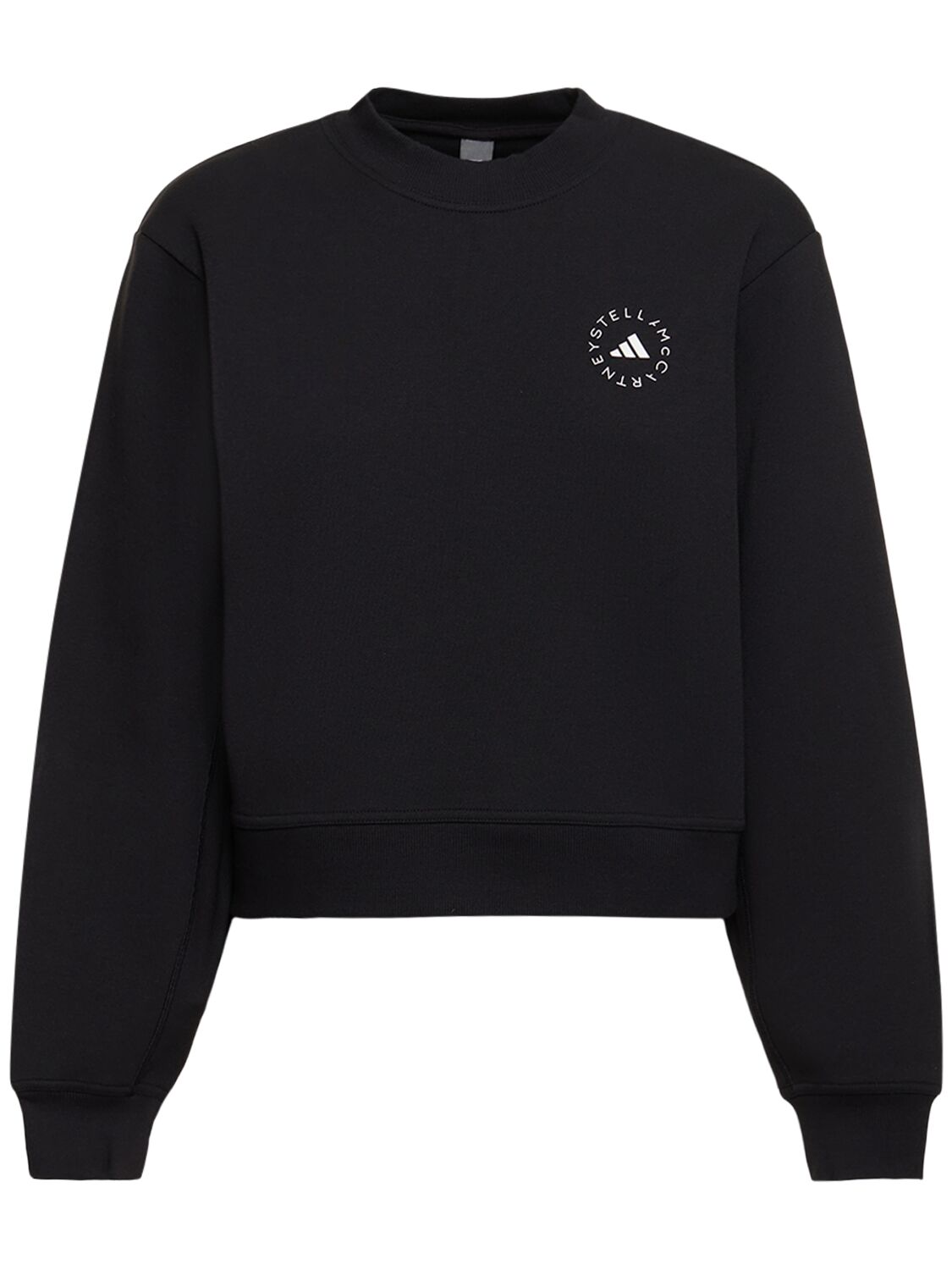 Adidas By Stella Mccartney Sportswear Sweatshirt In Black