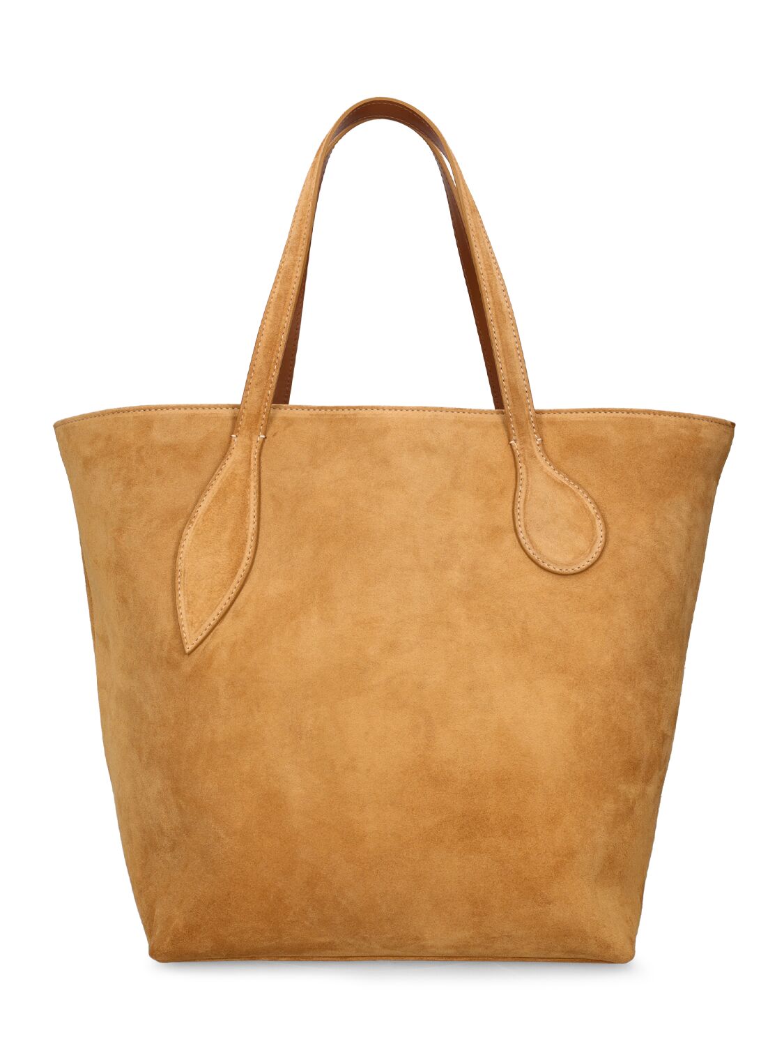 Little Liffner Sprout Suede Tote Bag In Rhum