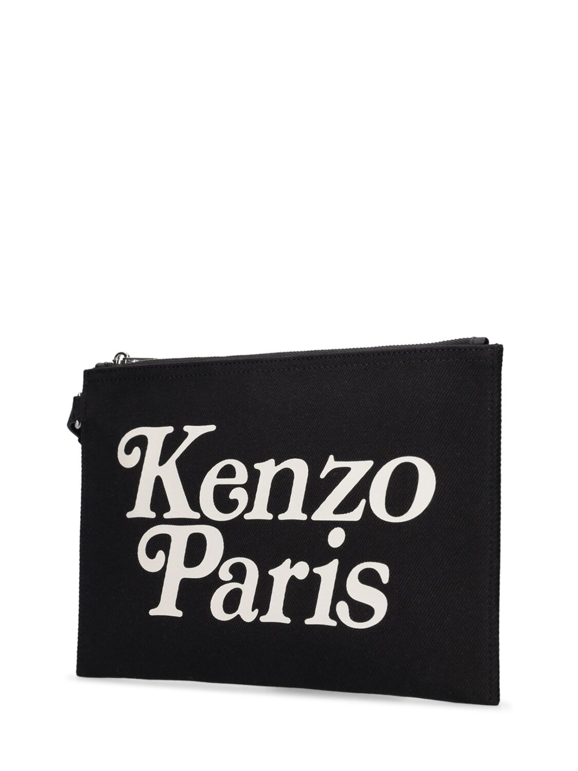 Shop Kenzo X Verdy Cotton Pouch In Black