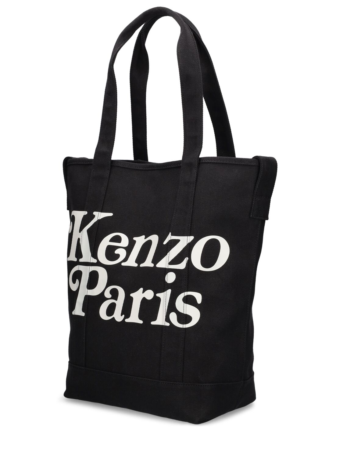 Shop Kenzo X Verdy Cotton Tote Bag In Black