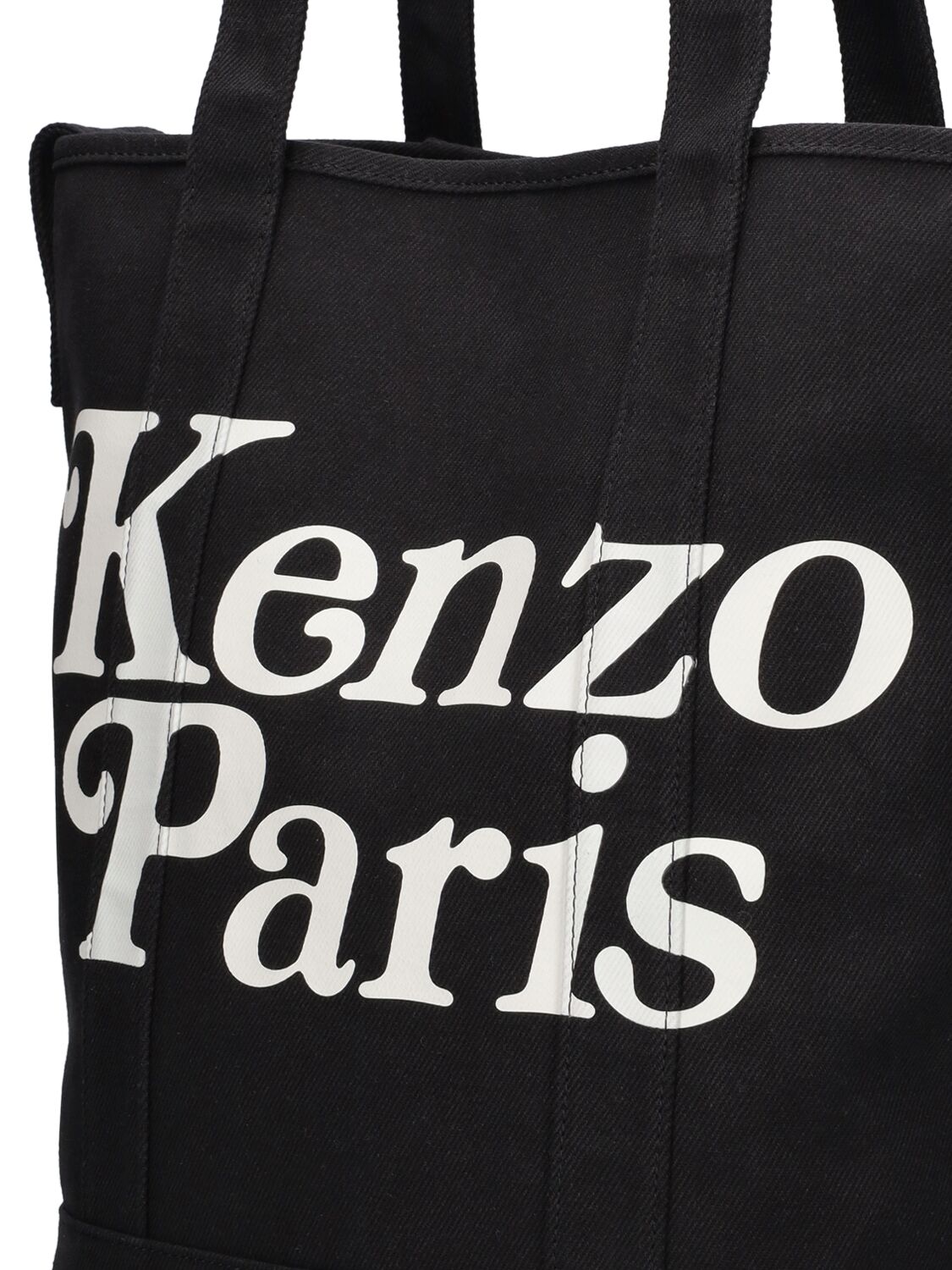 Shop Kenzo X Verdy Cotton Tote Bag In Black