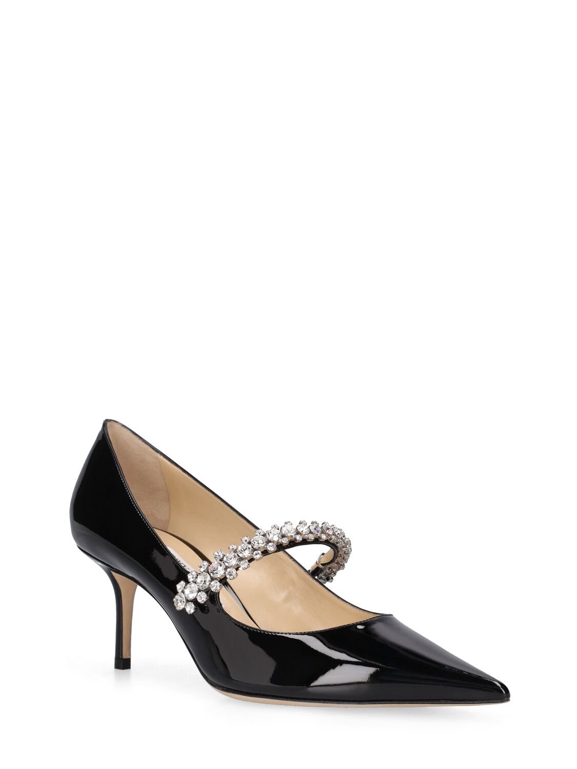 Shop Jimmy Choo 65mm Bing Patent Leather Pumps In Black