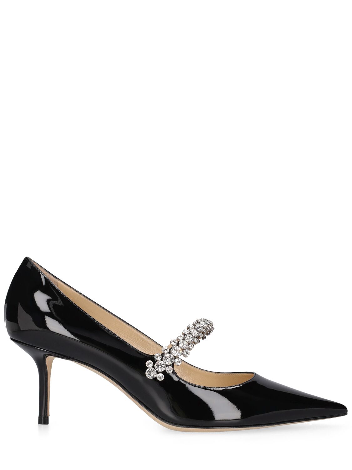 Shop Jimmy Choo 65mm Bing Patent Leather Pumps In Black