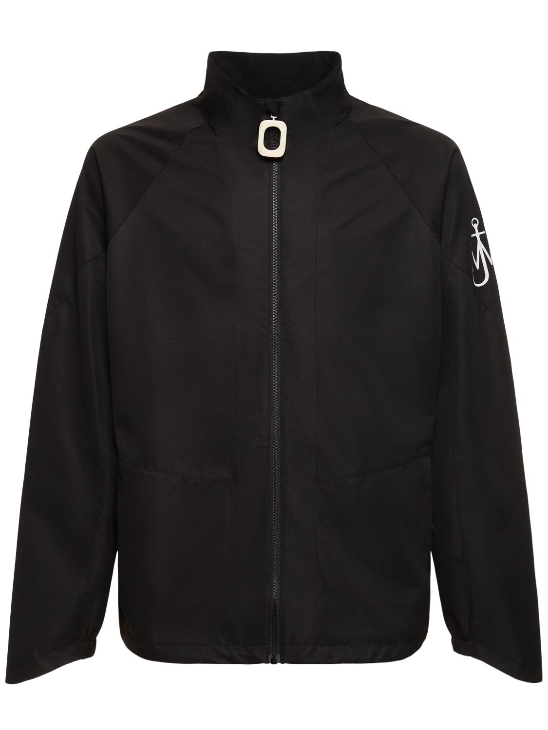 Jw Anderson Long-sleeve Zip-up Jacket In Black