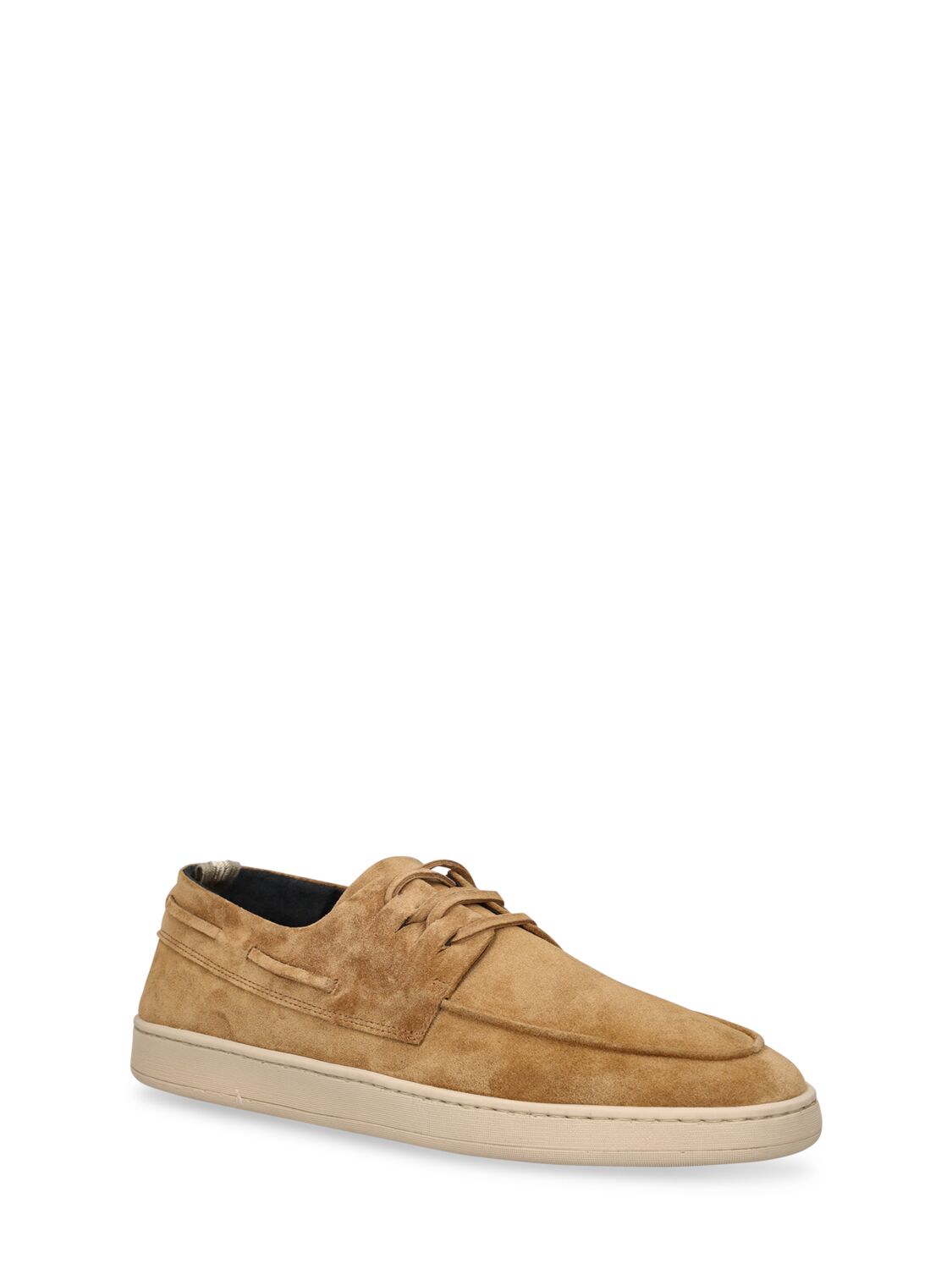 Shop Officine Creative Herbie Suede Leather Loafers In Alce