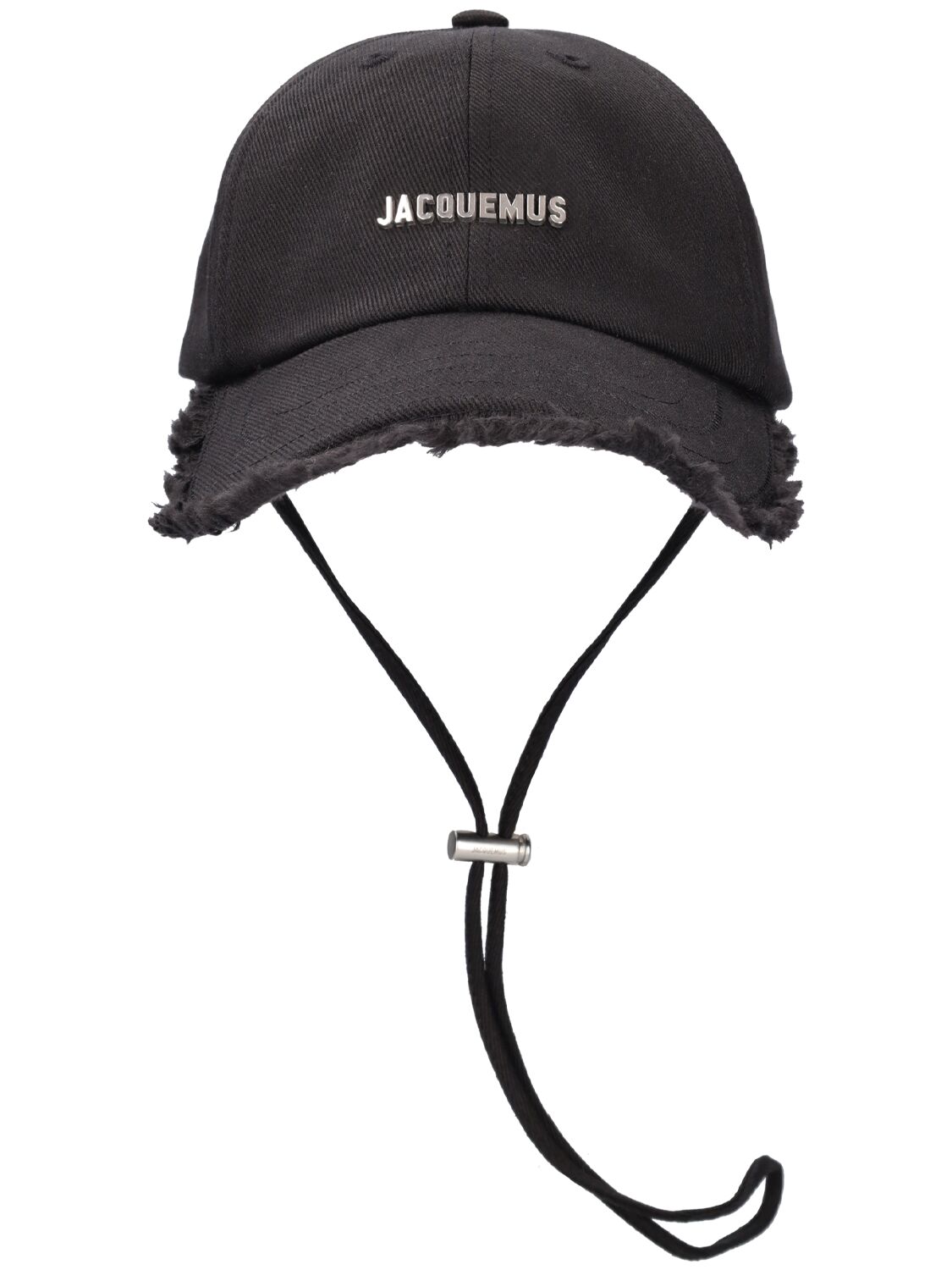 Jacquemus La Casquette Artichaut Cotton Hat In Black