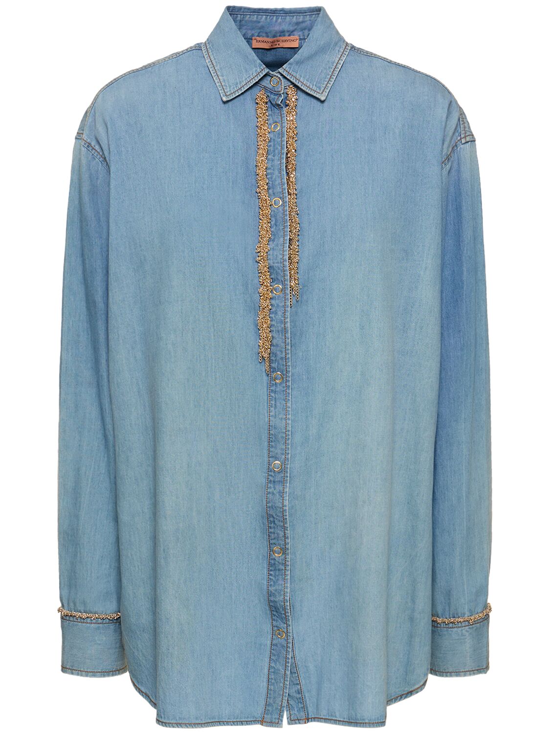 Image of Embroidered Details Shirt
