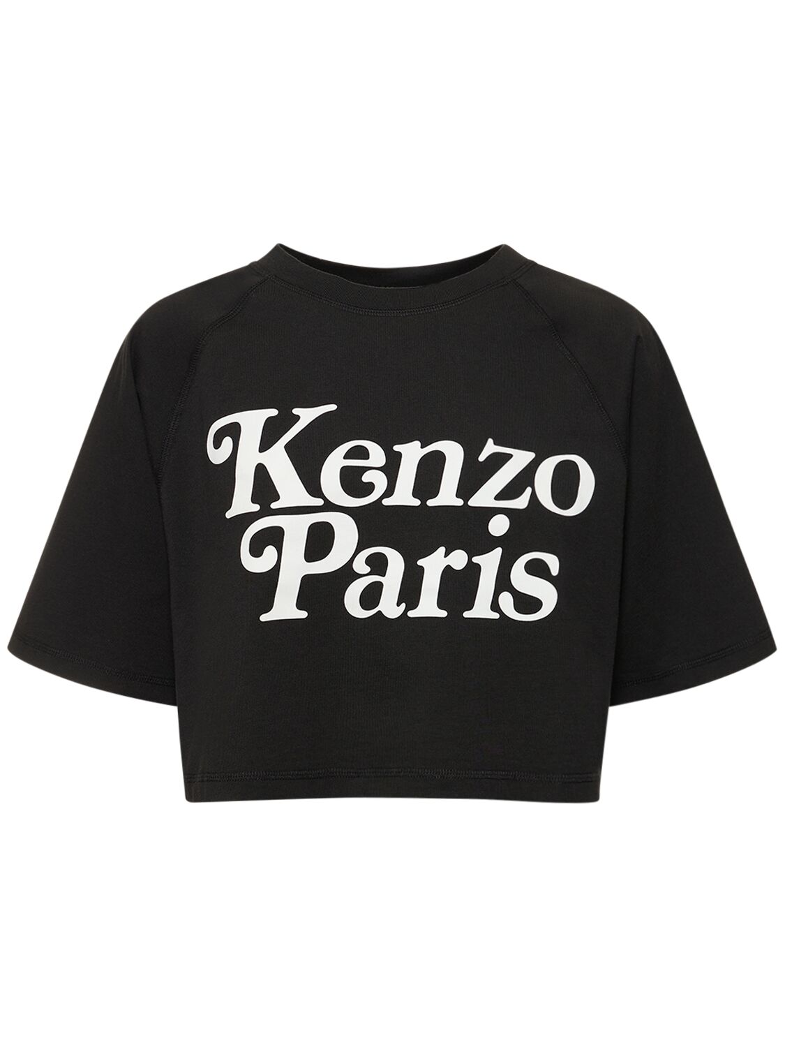Shop Kenzo X Verdy Boxy Cotton T-shirt In Black