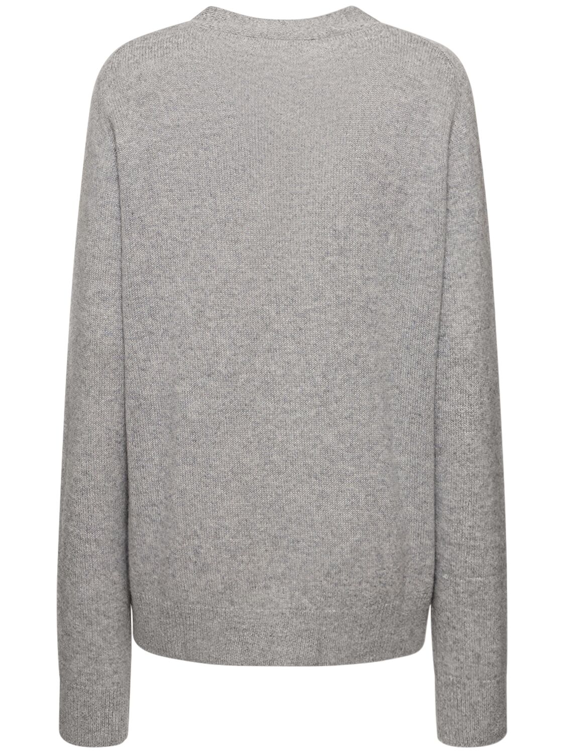 Shop Éterne Theodore Cashmere Cardigan In Grey