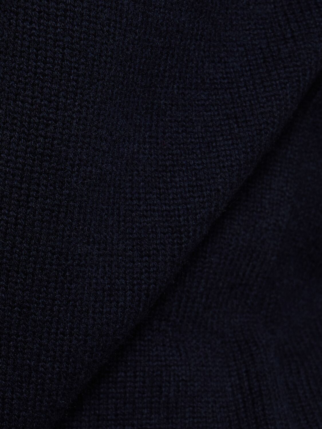 Shop 's Max Mara Paola Wool Blend Turtleneck Sweater In Dark Blue