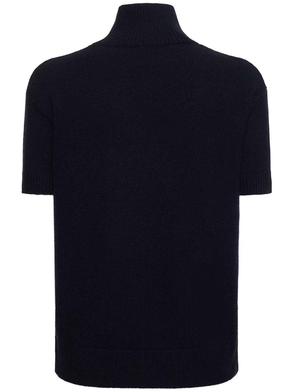 Shop 's Max Mara Paola Wool Blend Turtleneck Sweater In Dark Blue