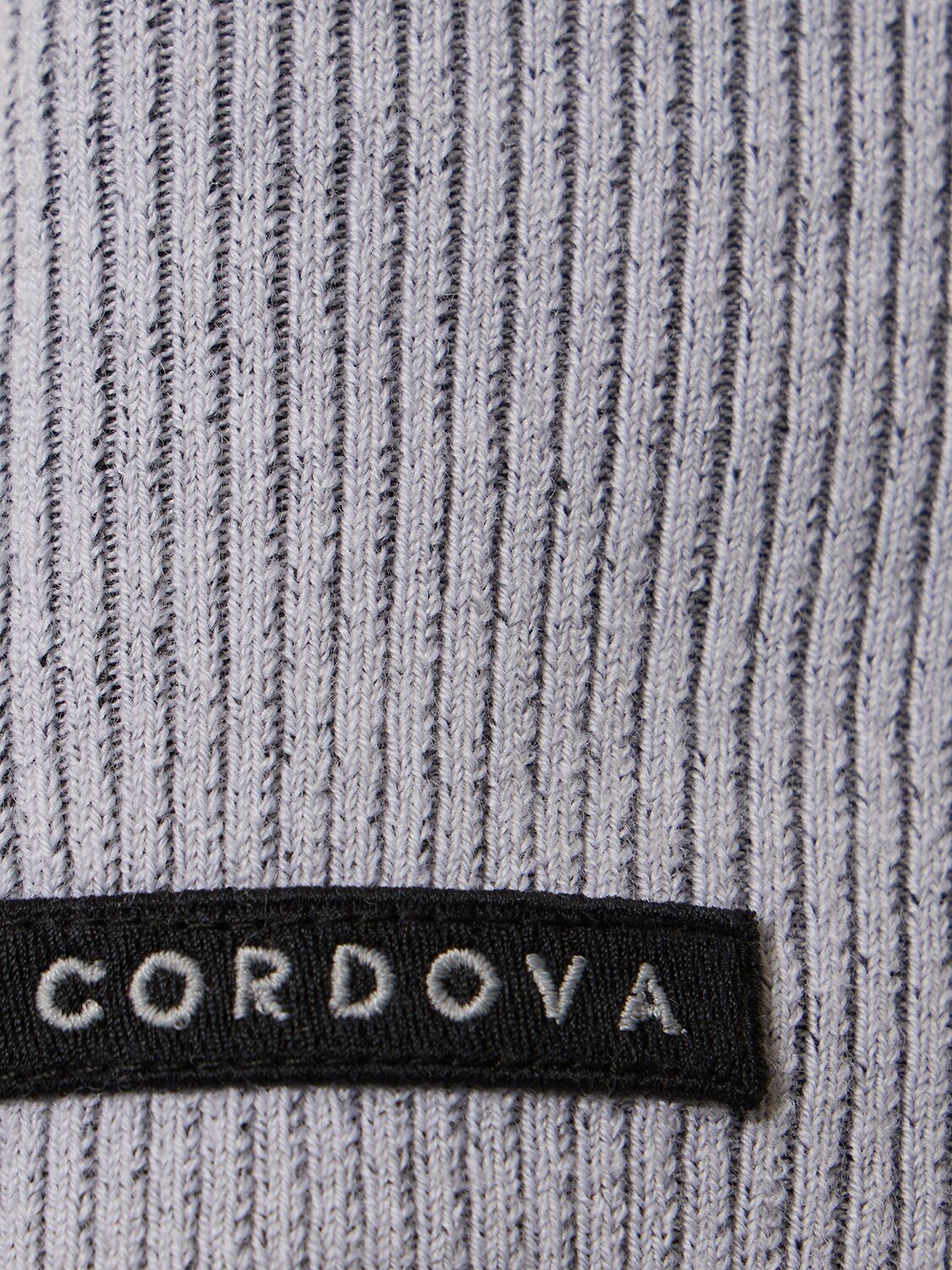 Shop Cordova Soelden Wool Knit Long Sleeve Bodysuit In Grey