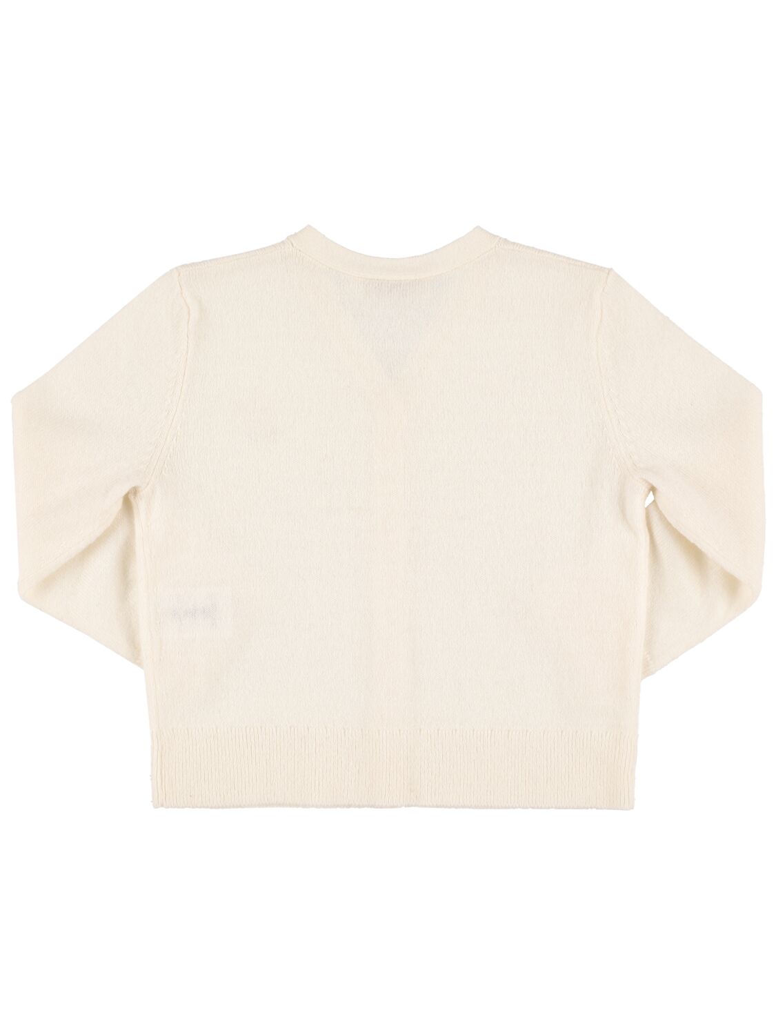 Shop Bonpoint Cashmere Cardigan In White