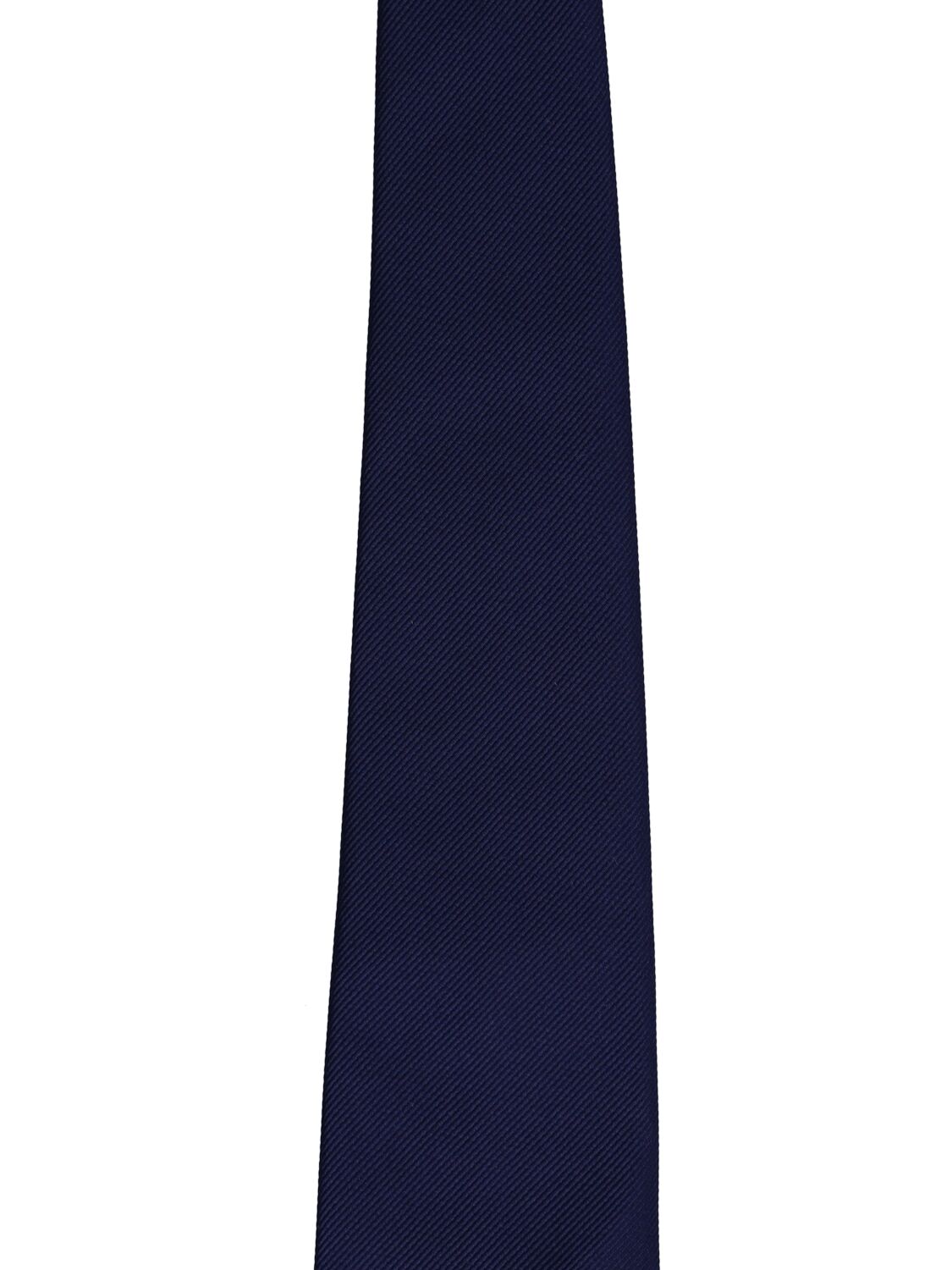 Shop Brunello Cucinelli Silk Twill Tie In Ocean Blue