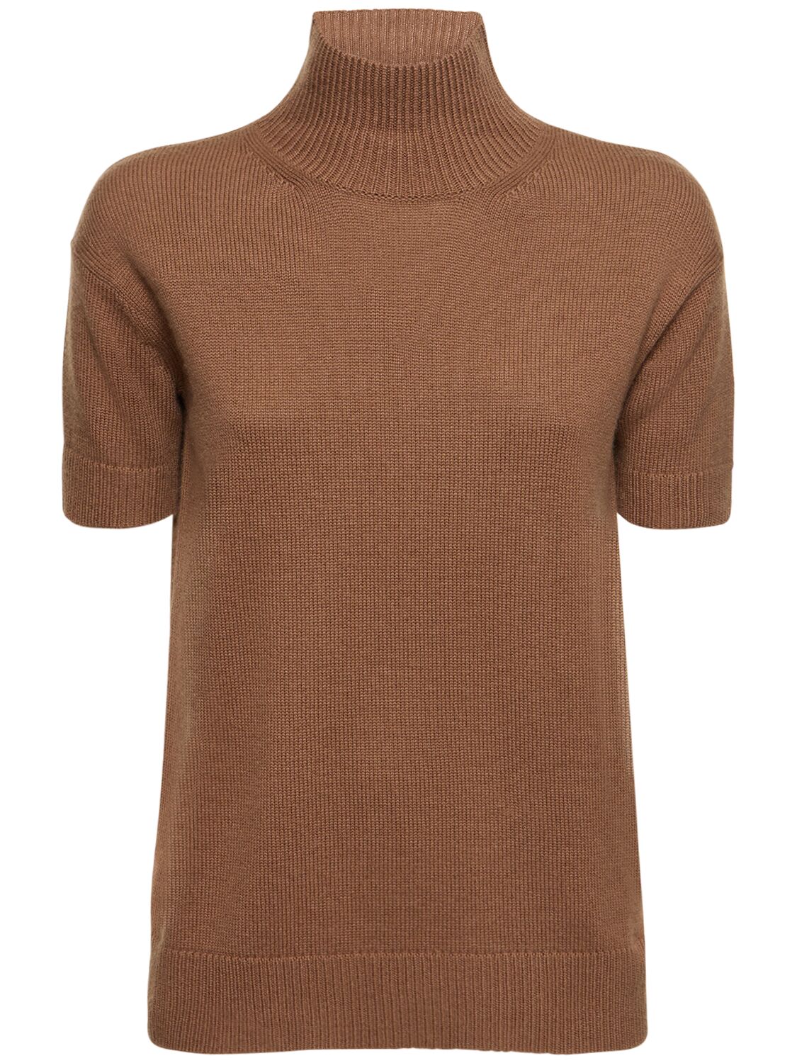 's Max Mara Paola Wool Blend Turtleneck Sweater In Mou