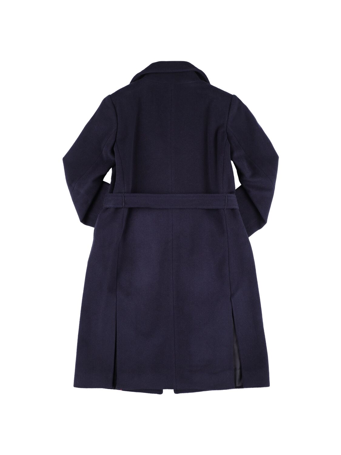 Max & Co Cappotto Runaway In Lana In Navy