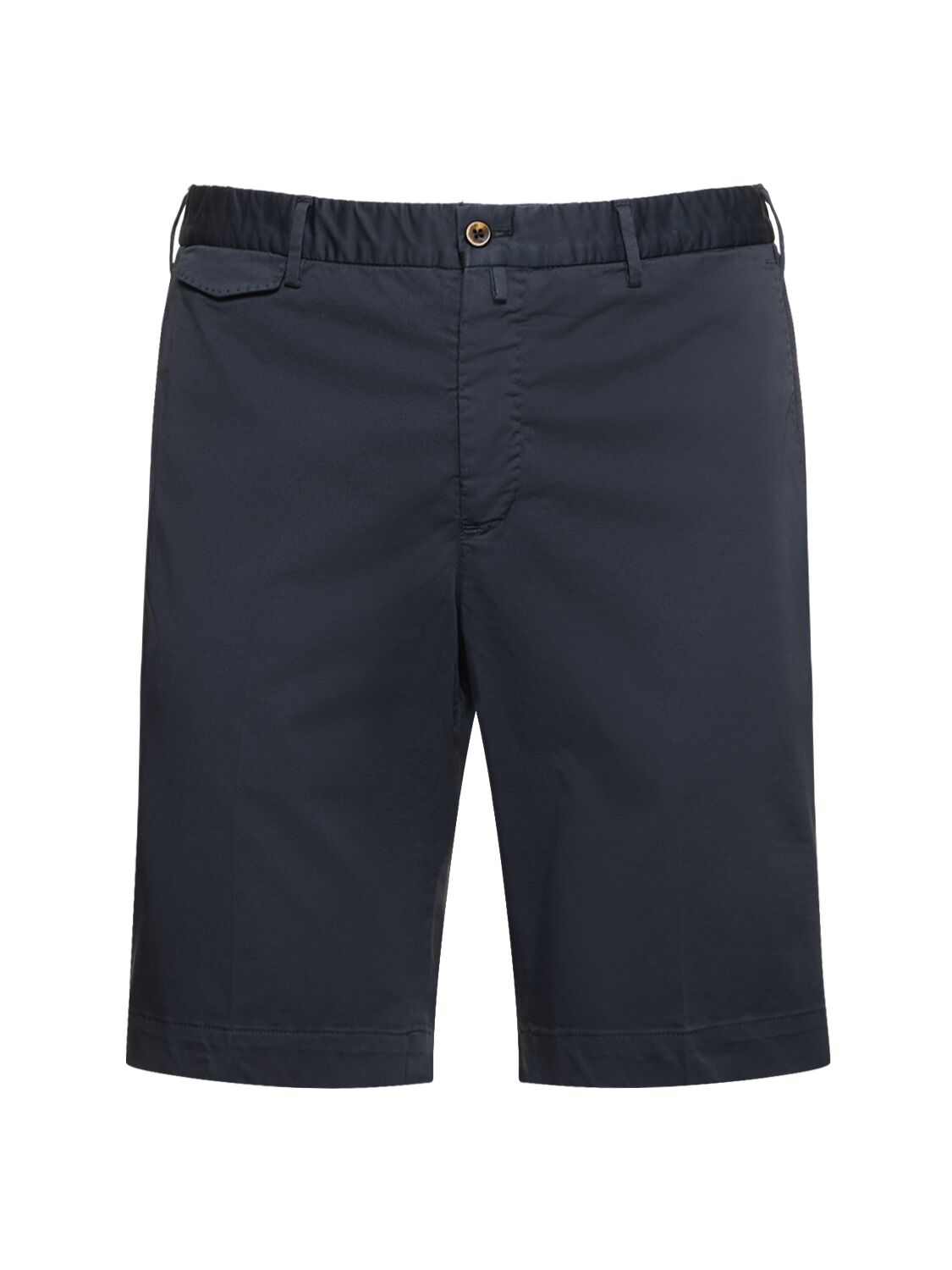 PT TORINO STRETCH COTTON BERMUDA SHORTS