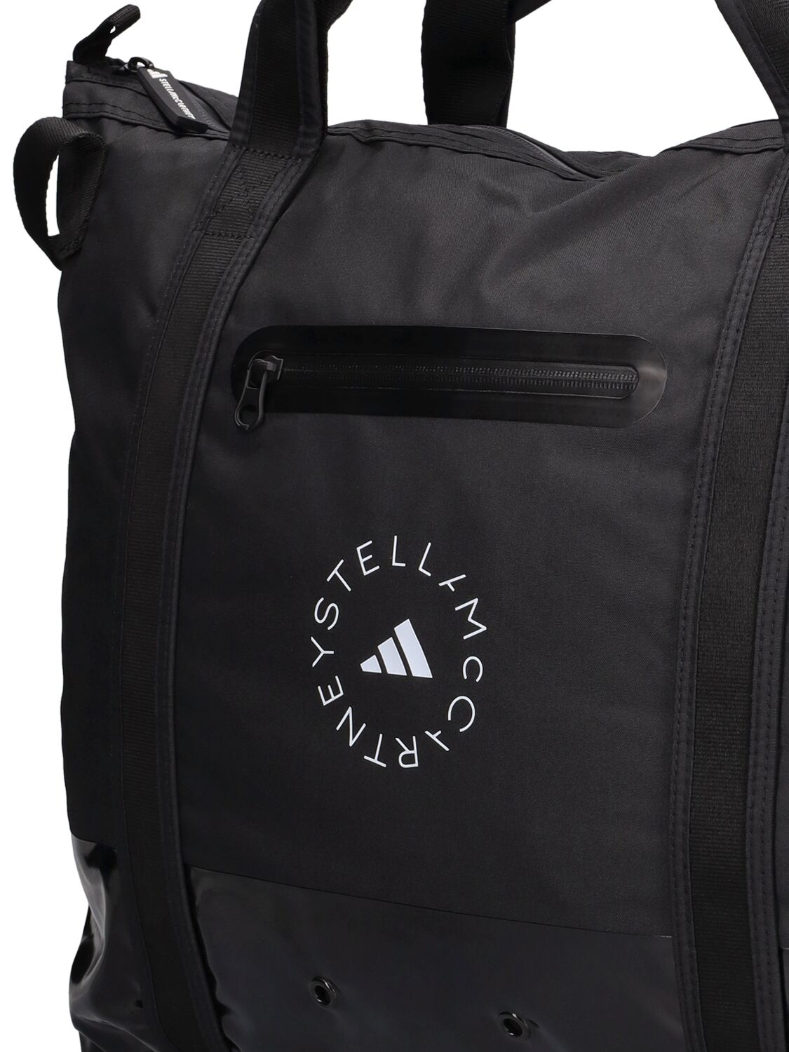 Shop Adidas By Stella Mccartney Asmc Tote Bag In Black