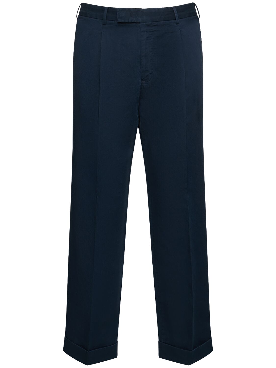 Image of Quindici Cotton & Linen Gabardine Pants