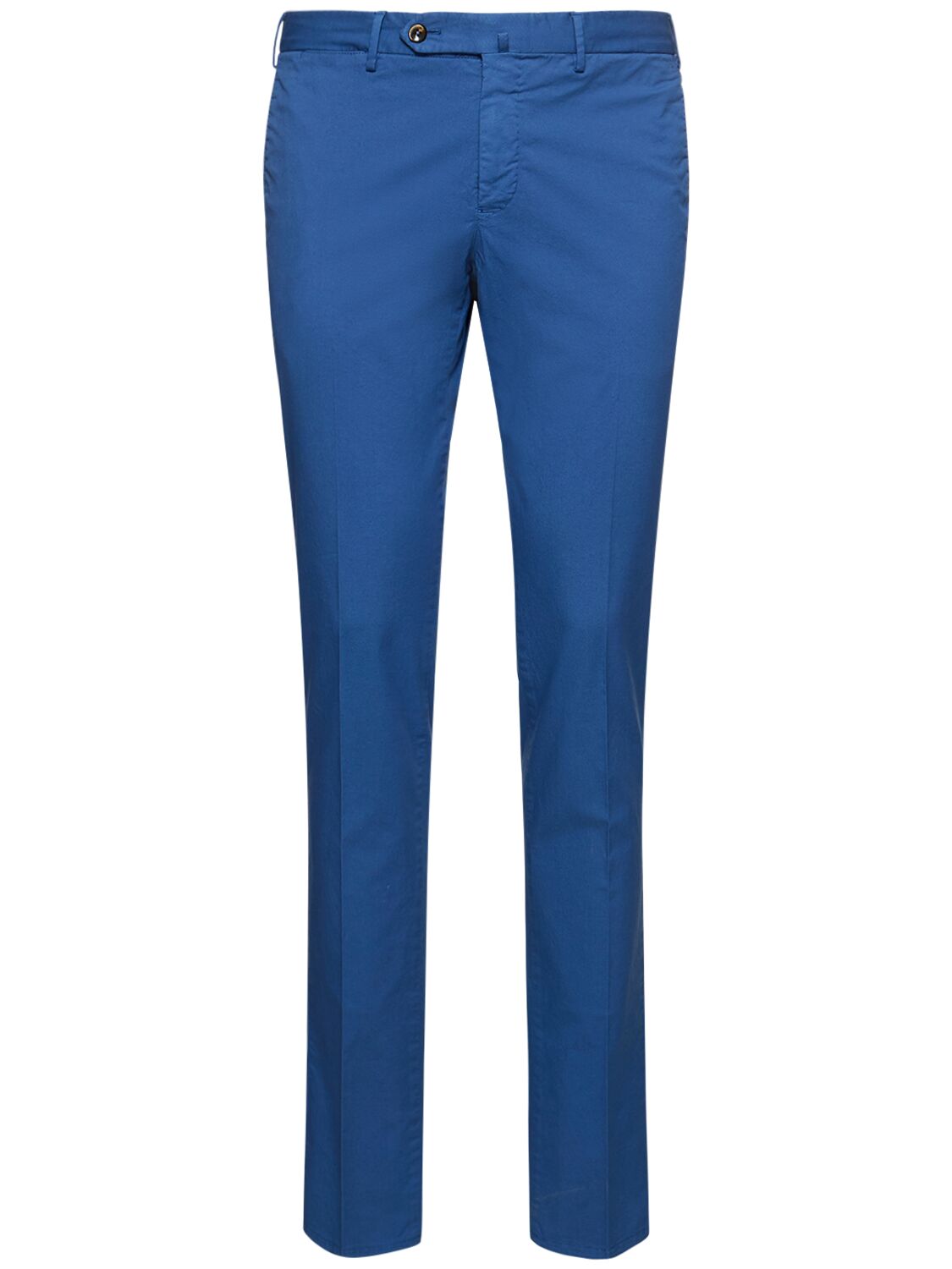 Pt Torino Slim Light Stretch Gabardine Pants In Open Blue