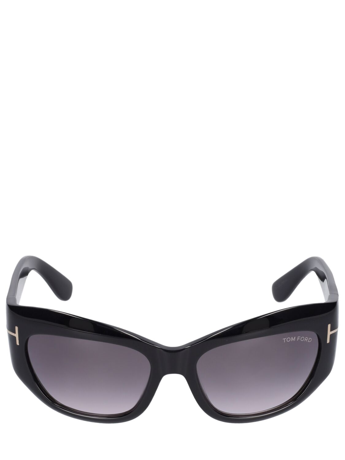 Tom Ford Brianna Cat-eye Acetate Sunglasses In Black