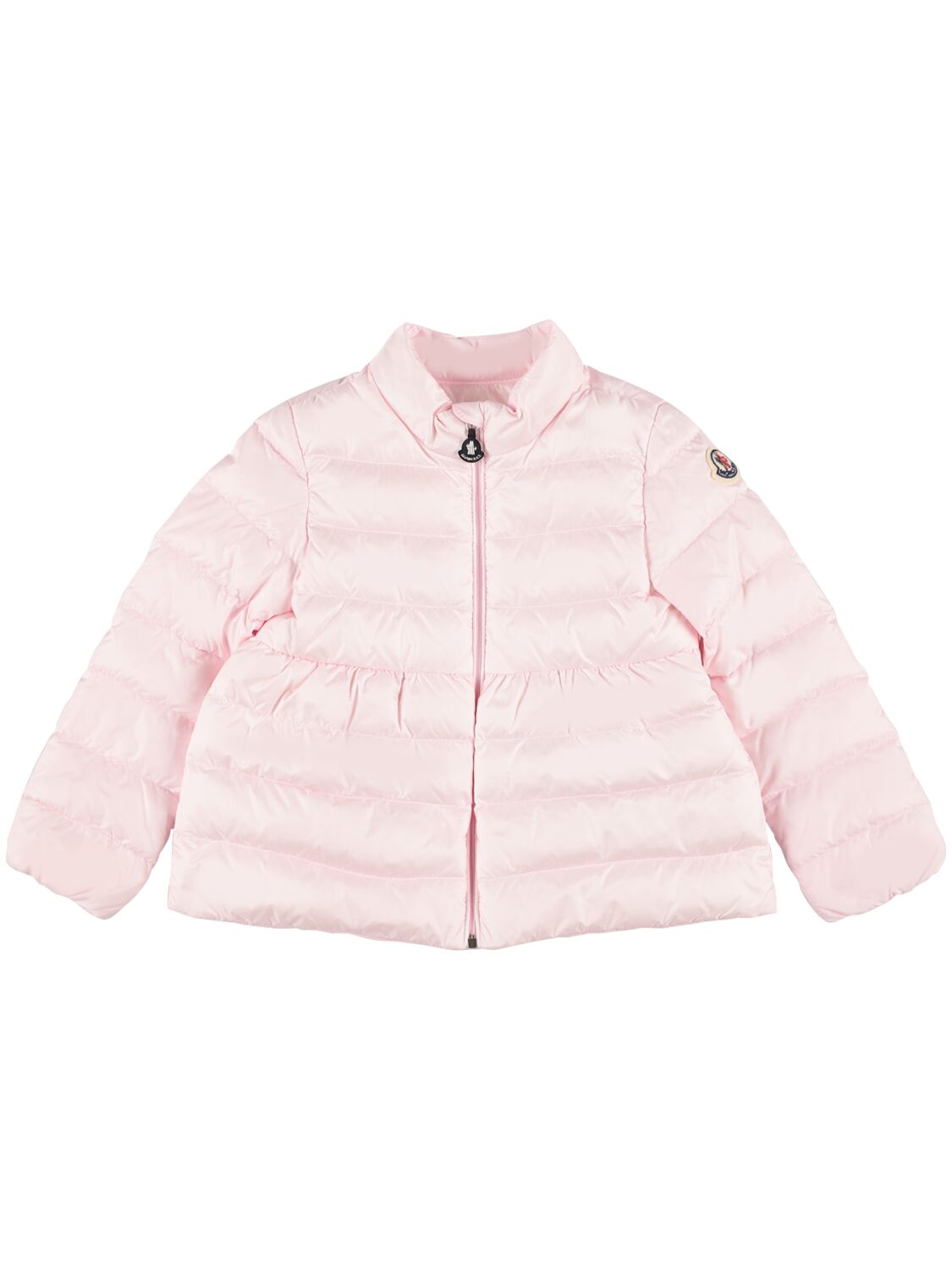 Moncler Kids' Joelle Nylon Down Jacket In Pink
