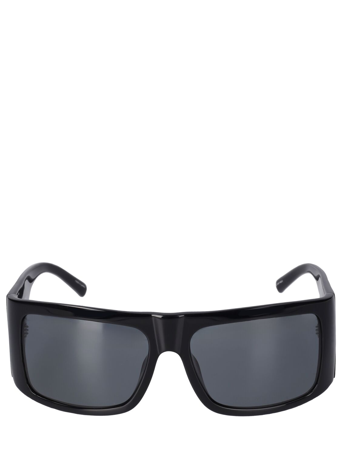 Attico Andre Mask Squared Sunglasses In Black