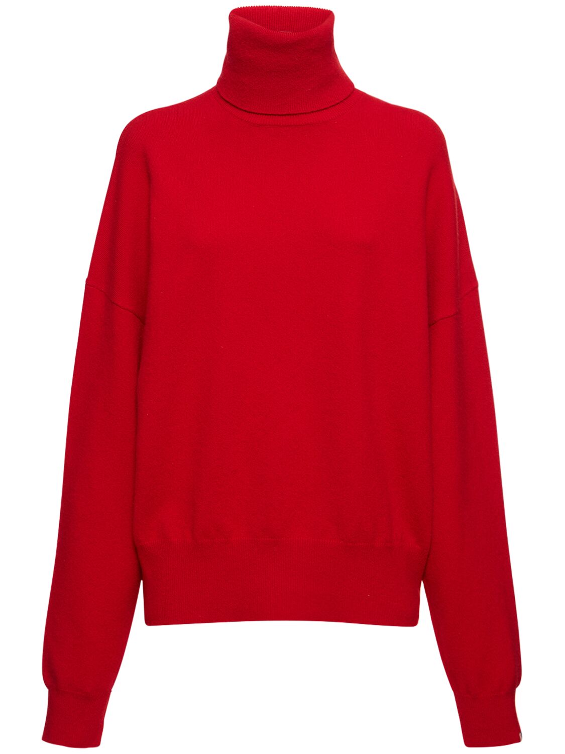 Extreme Cashmere Jill Cashmere Blend Turtleneck Sweater In Red