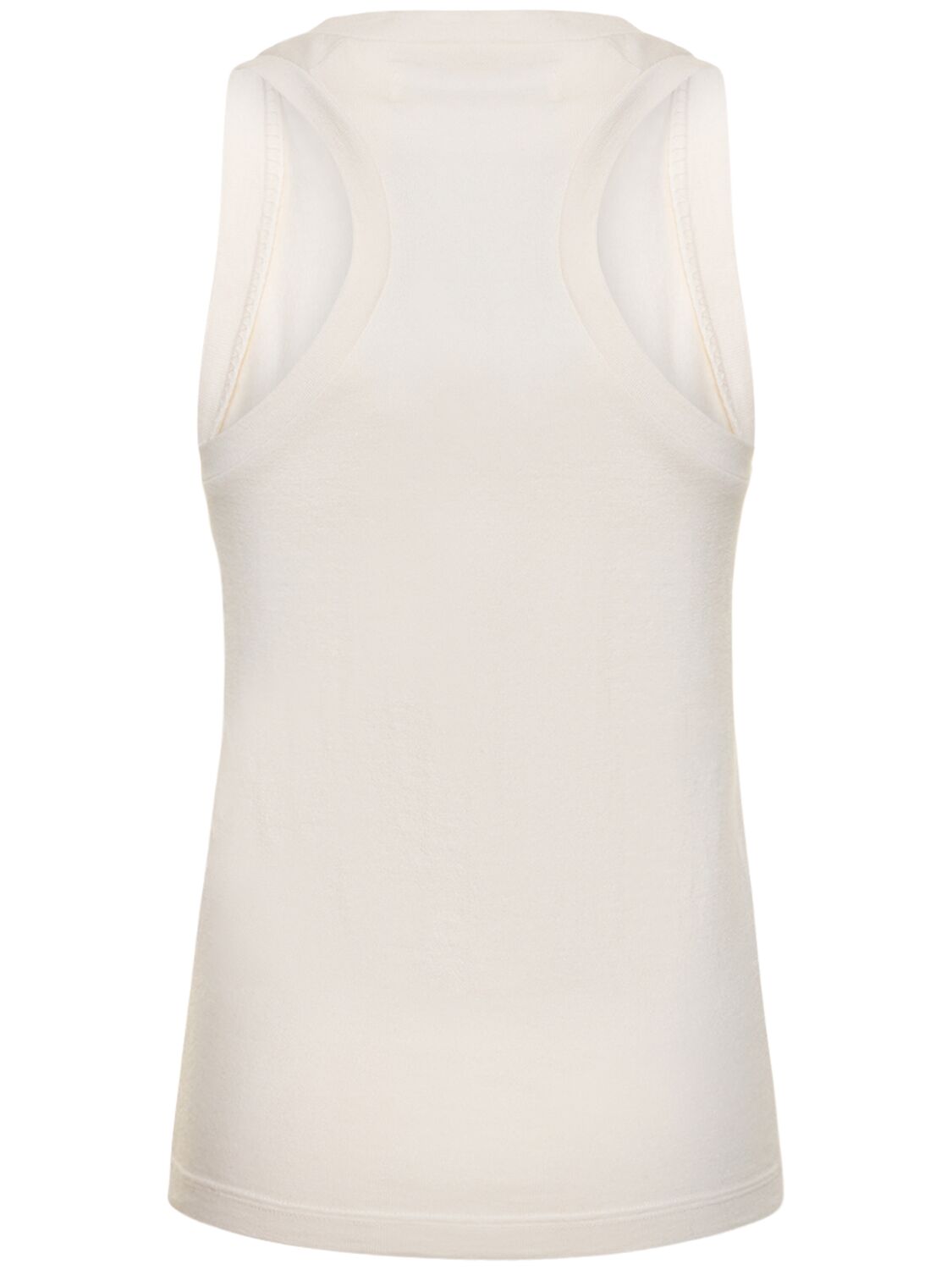 Shop Extreme Cashmere Cotton & Cashmere Tank Top In White