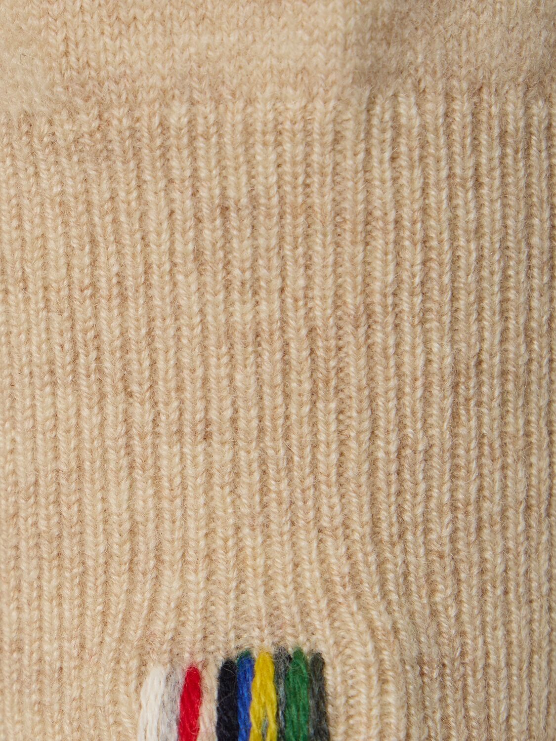 Shop Extreme Cashmere Cashmere Blend Knit Crewneck Sweater In Beige