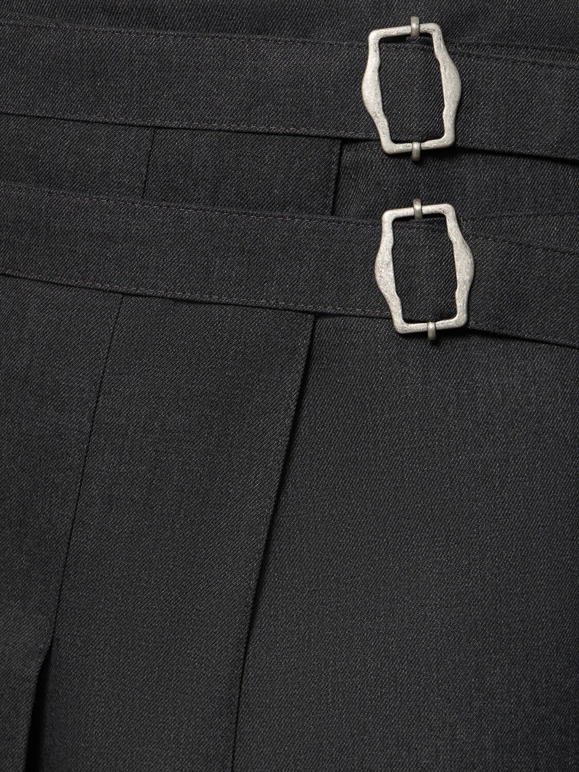 Shop Jaded London Pleated Skirt In Grey