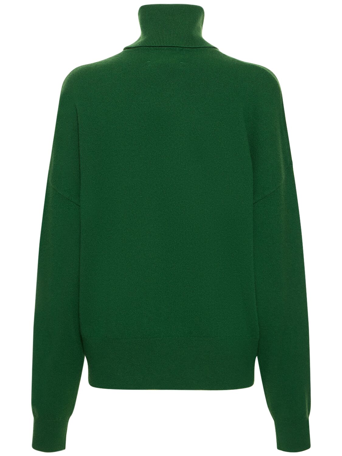 Shop Extreme Cashmere Jill Cashmere Blend Turtleneck Sweater In Green
