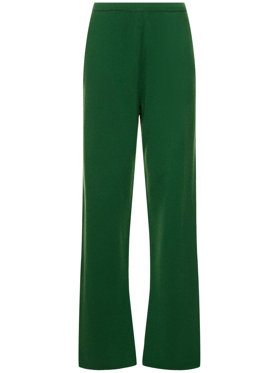 Extreme Cashmere Rush Knitted Cashmere Blend Pants In Green