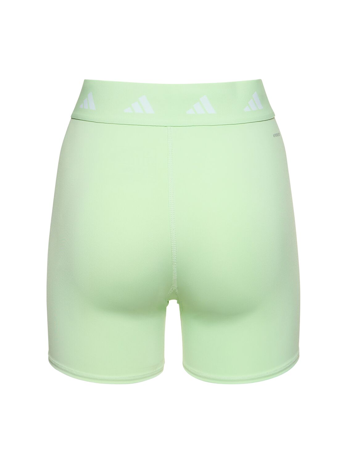 Shop Adidas Originals Techfit Shorts In Light Green