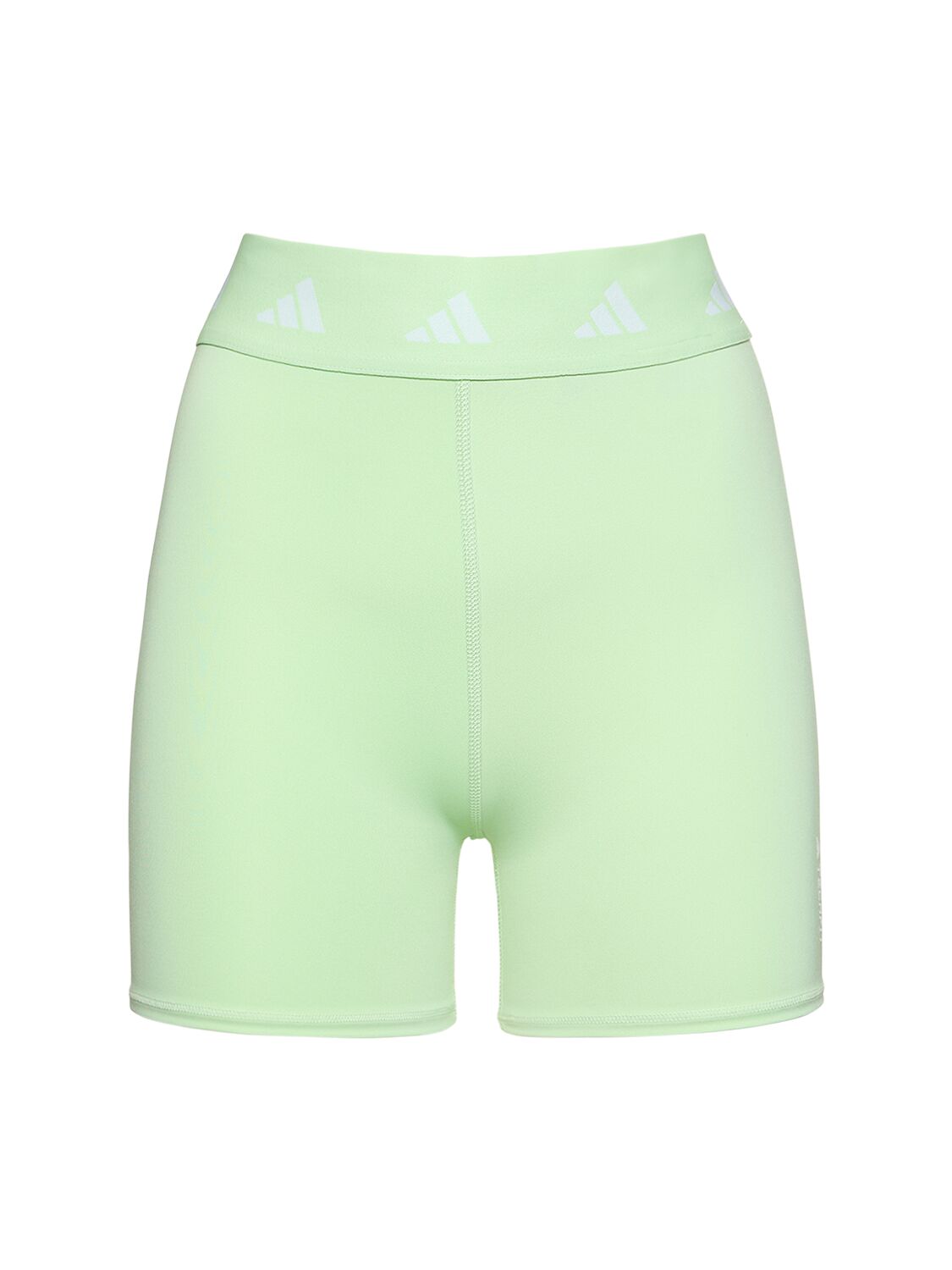 Adidas Originals Techfit Shorts In Light Green