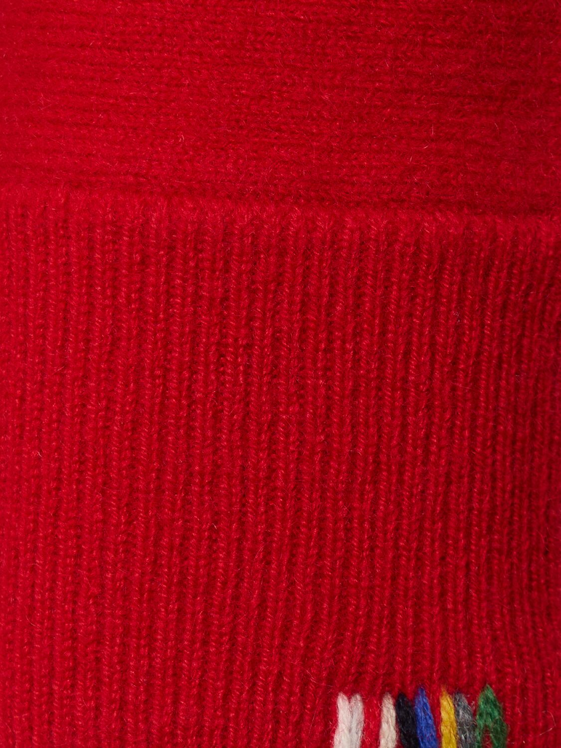 Shop Extreme Cashmere Blouson Cashmere Blend Cardigan In Red