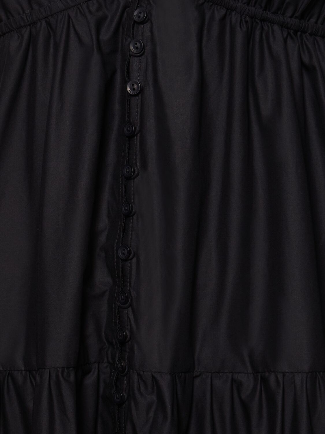 Shop Matteau Organic Cotton Sundress In Black