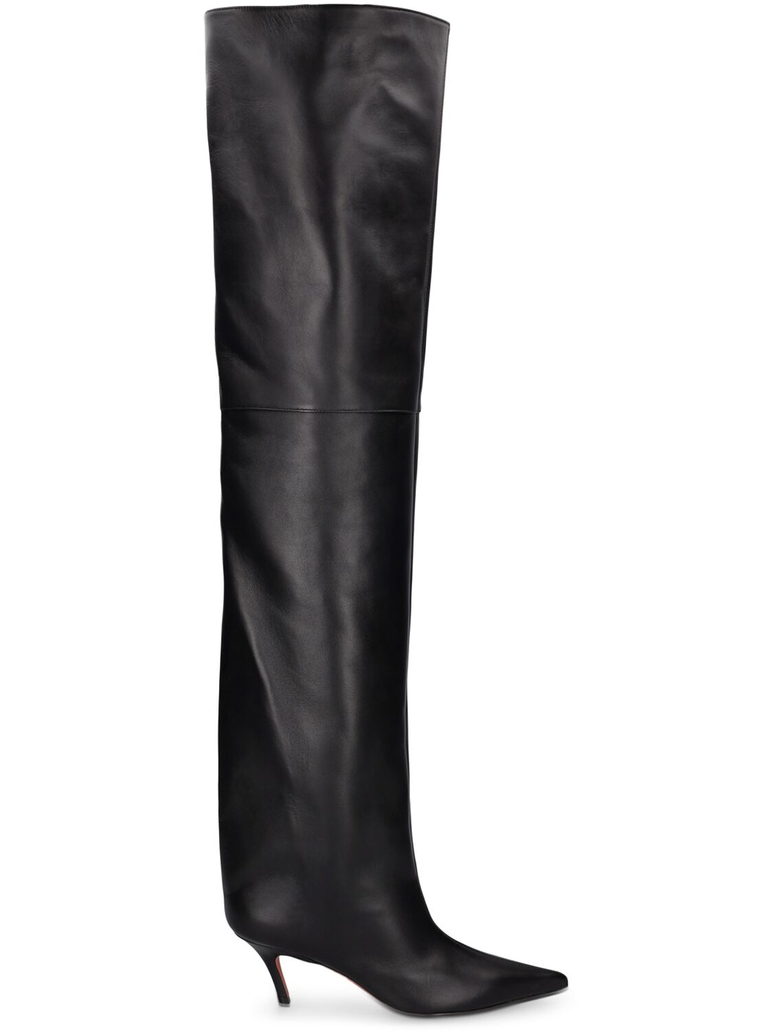 60mm Fiona Nappa Thigh-high Boots