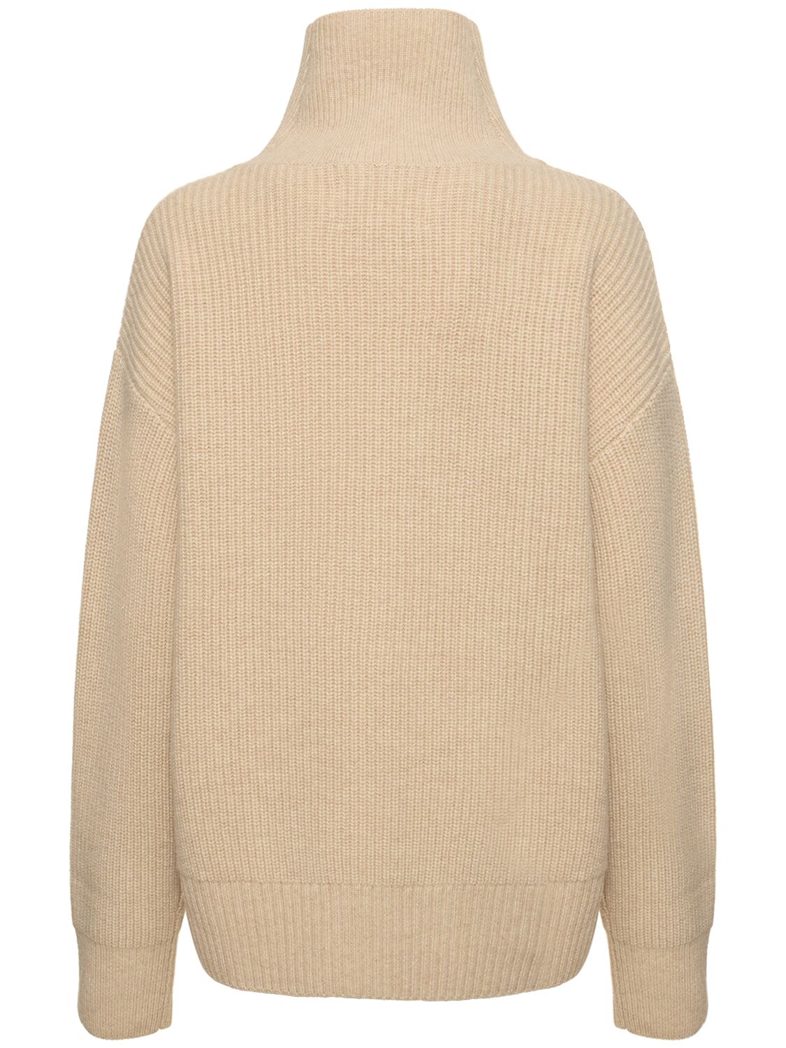 Shop Extreme Cashmere Nisse Turtleneck Cashmere Sweater In Beige