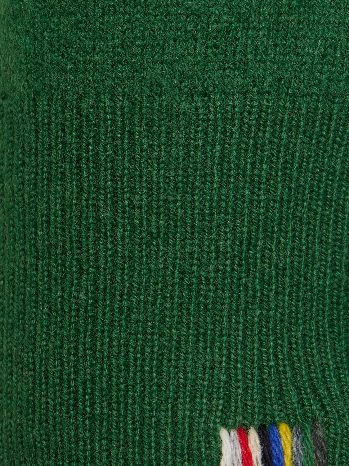 羊绒混纺针织圆领毛衣