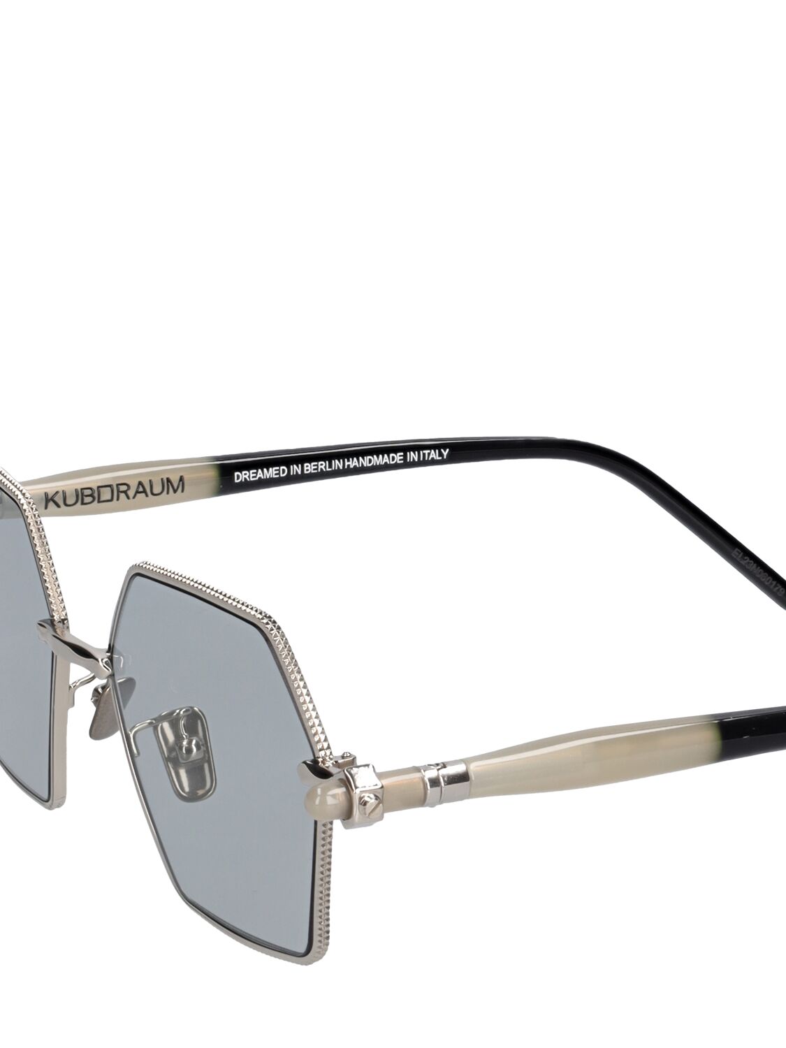 KUBORAUM BERLIN P70 SQUARED METAL SUNGLASSES 