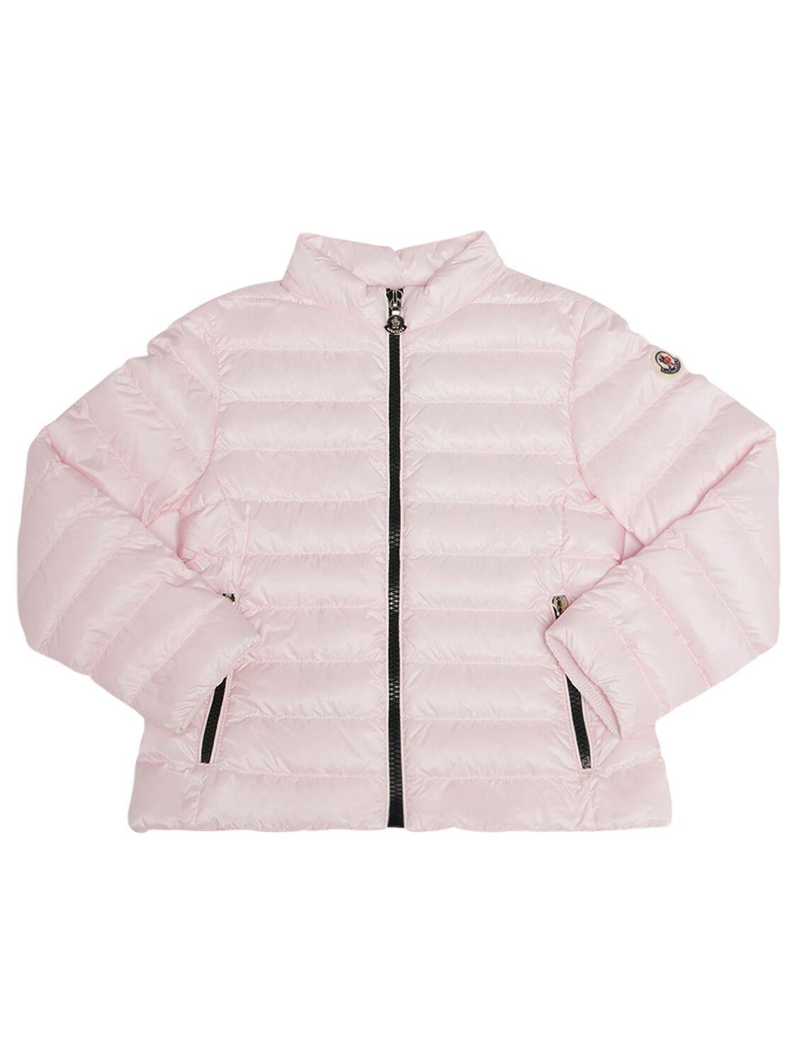 Moncler Kids' Kaukura Nylon Down Jacket In Pink