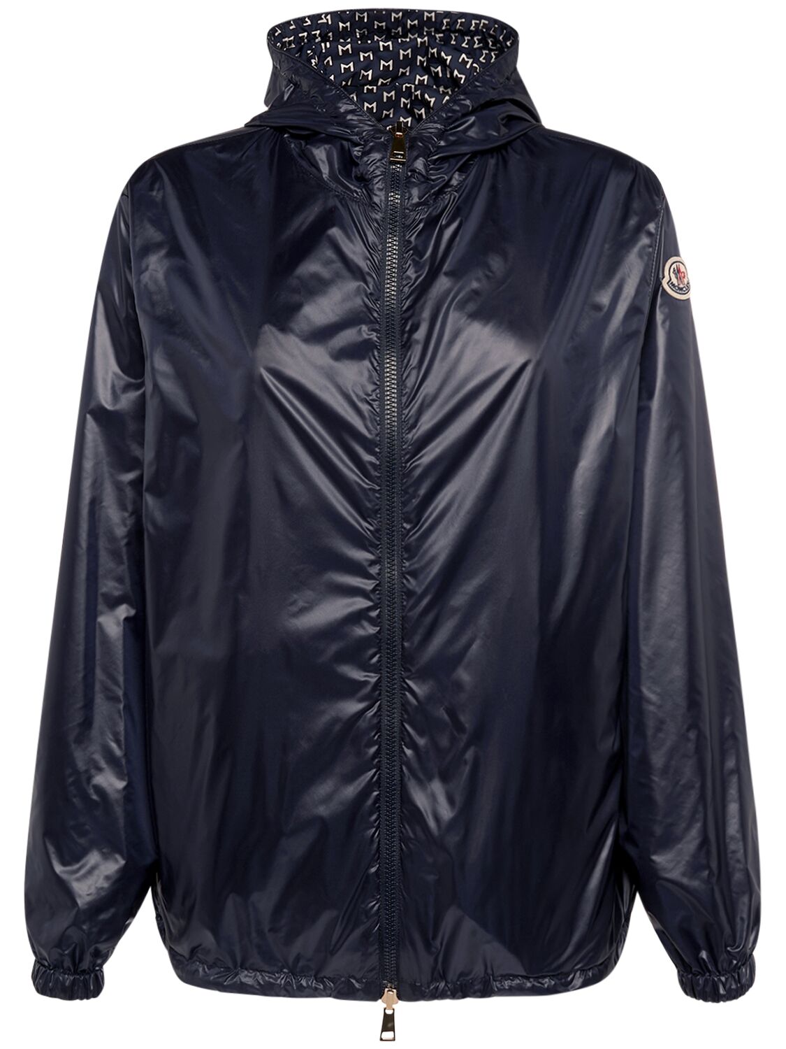 Shop Moncler Ideo Reversible Tech Jacket In Blue