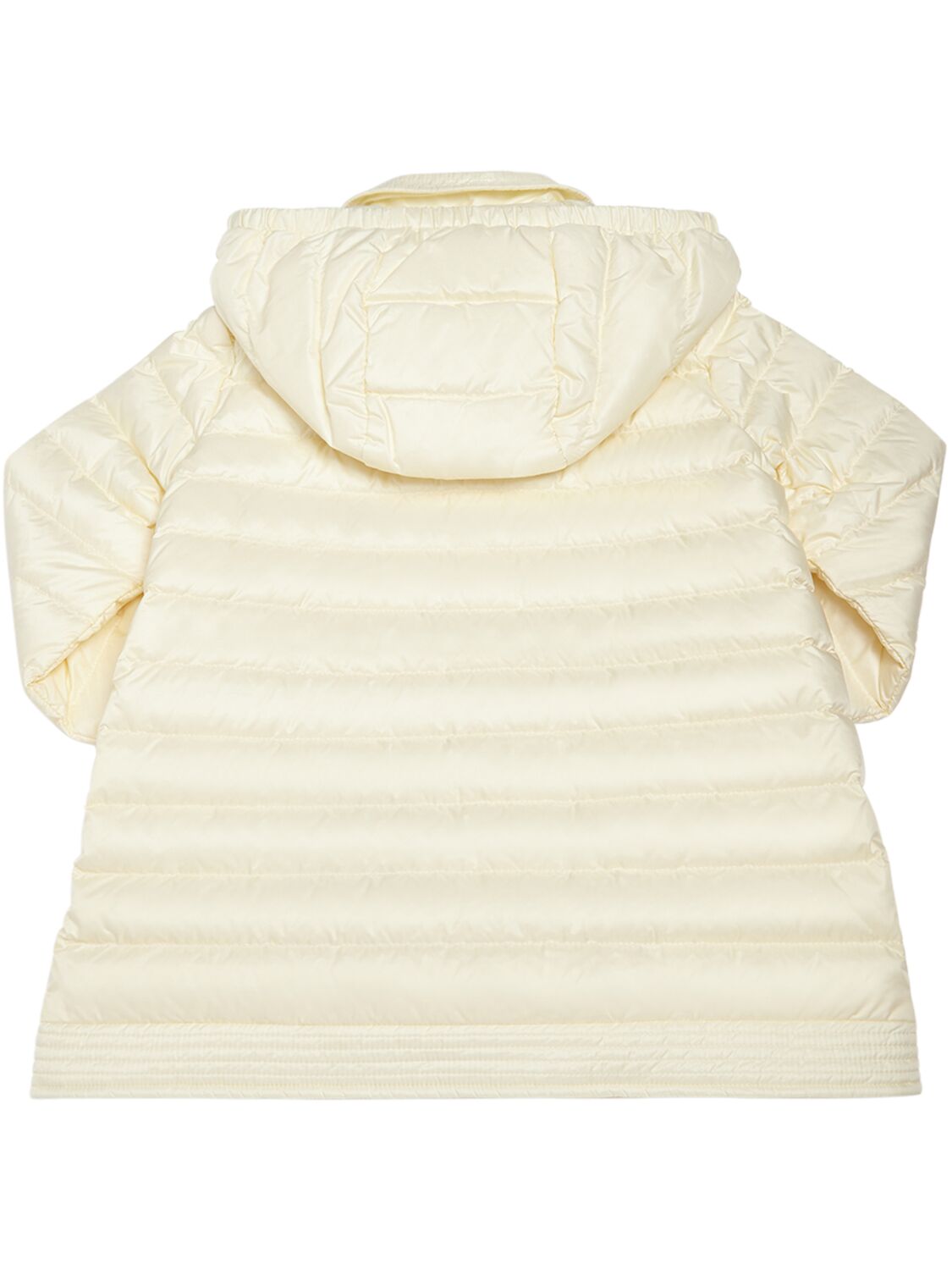 Shop Moncler Manas Nylon Down Jacket In Off White