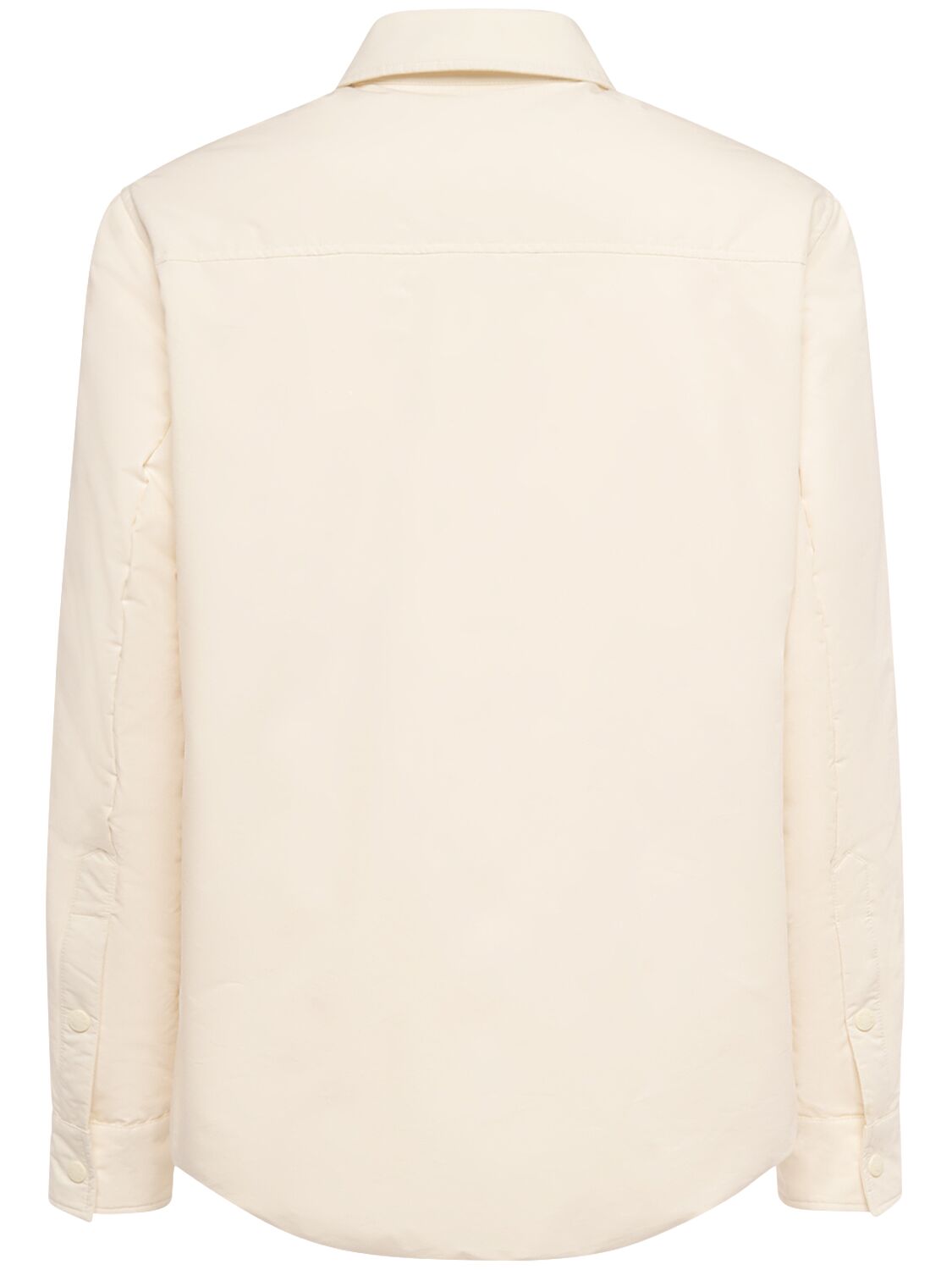 Shop Moncler Galinhas Tech Down Jacket In Pale Ivory