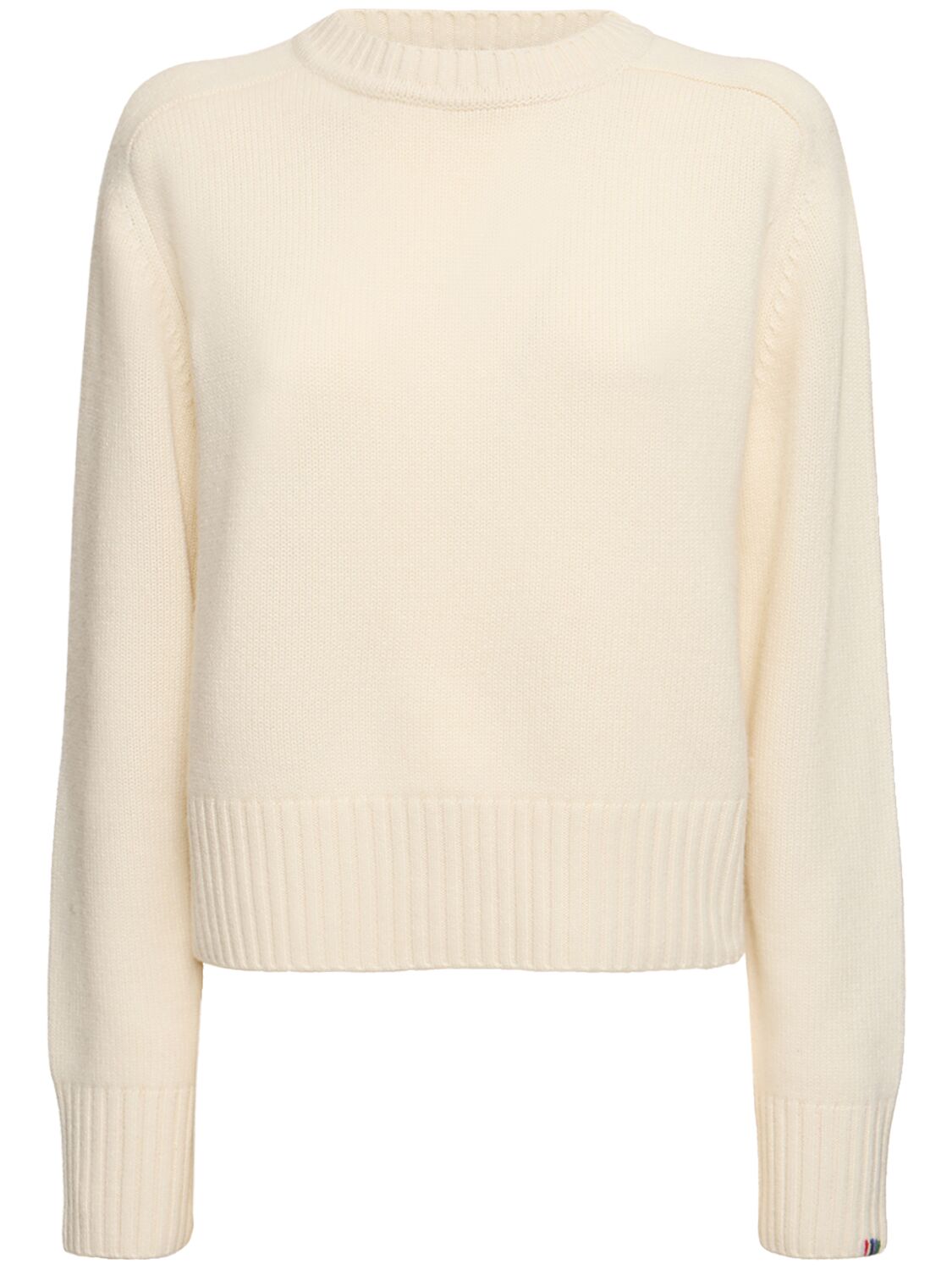 Extreme Cashmere Please Cashmere Sweater In White