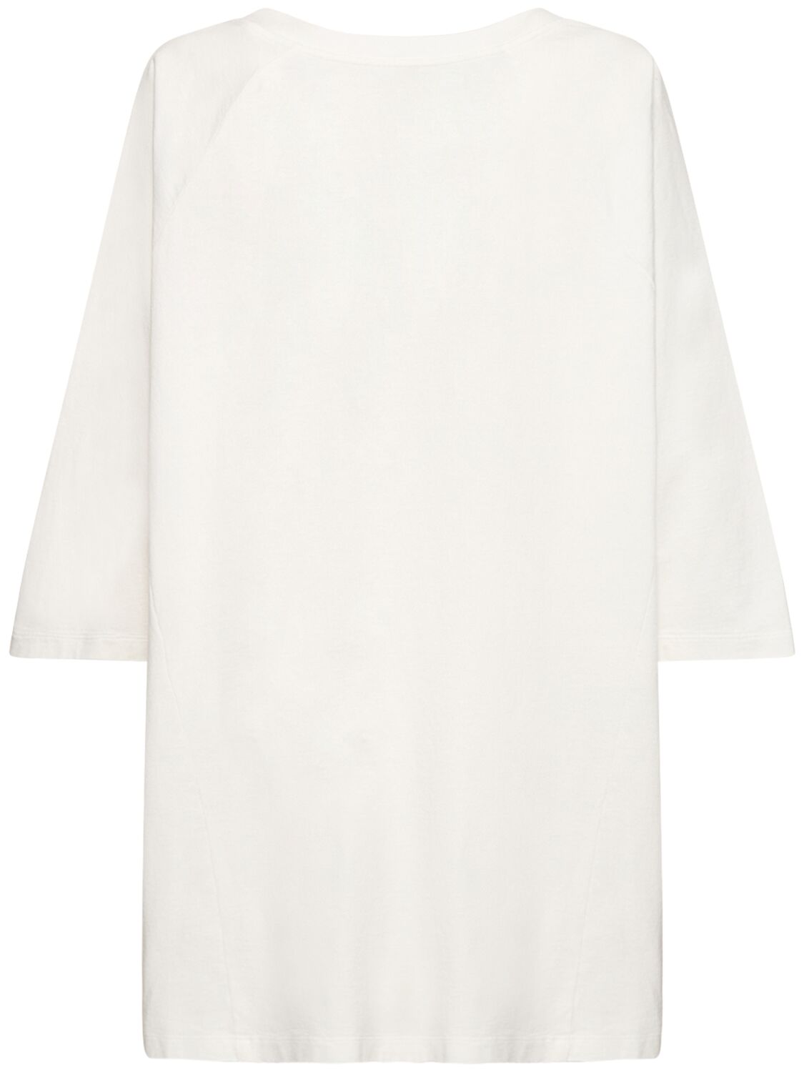 Shop Mm6 Maison Margiela Cotton Jersey T-shirt In White