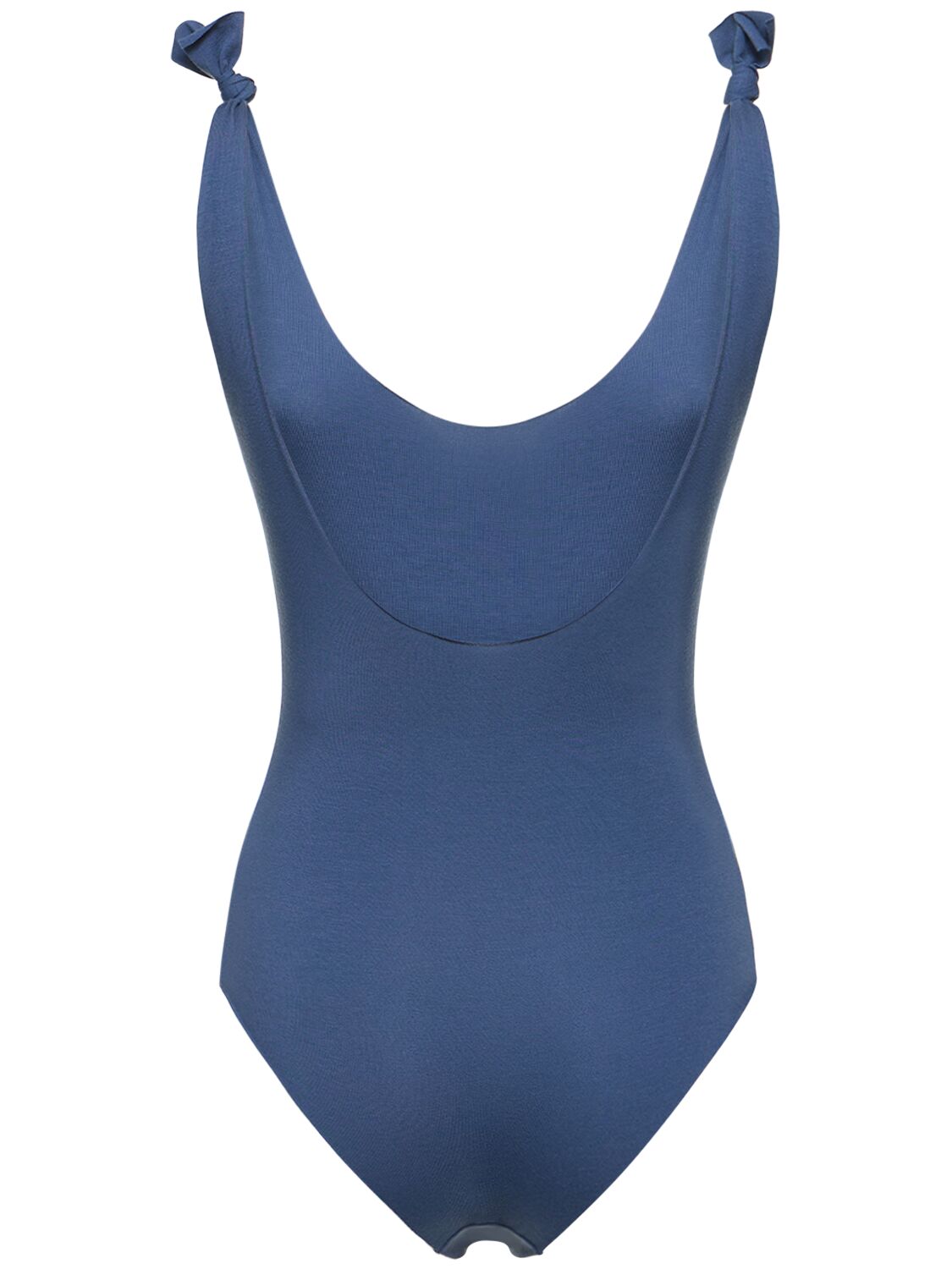 Shop Isole & Vulcani Ginestra Jersey One Piece Swimsuit In Blue